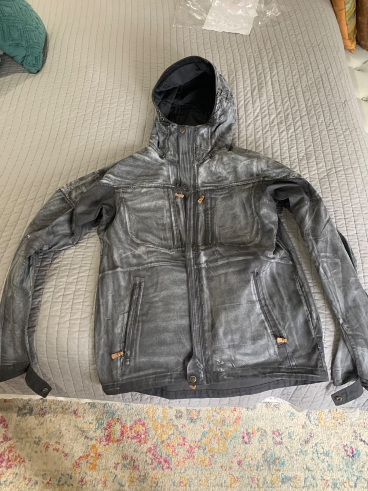 Fjällräven Skogso Men's Jacket - Water and Wind Resistant, Adaptable w/Greenland Wax, Breathable - Hiking, Trekking customer photo 1