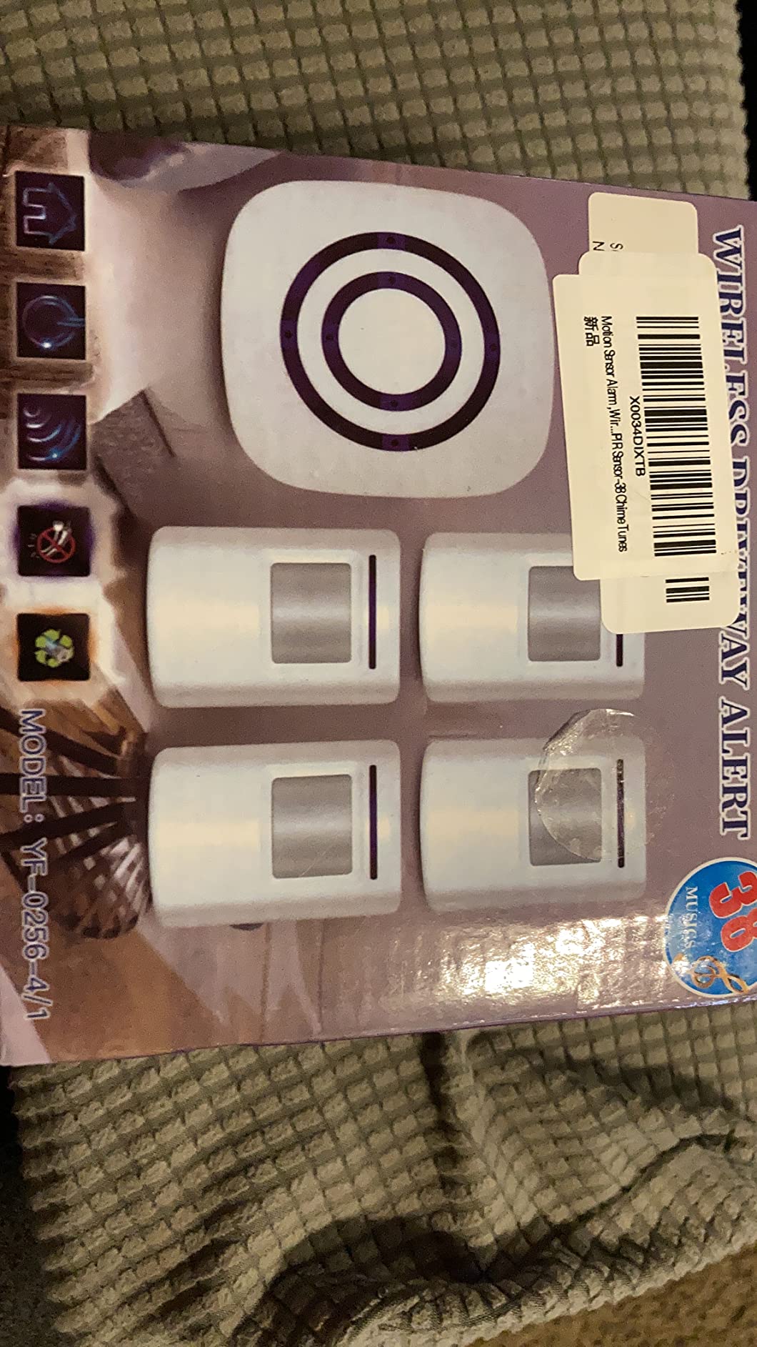 Wireless Driveway Alarm, 328ft Long Range Weatherproof Motion Sensor Alert customer photo 1