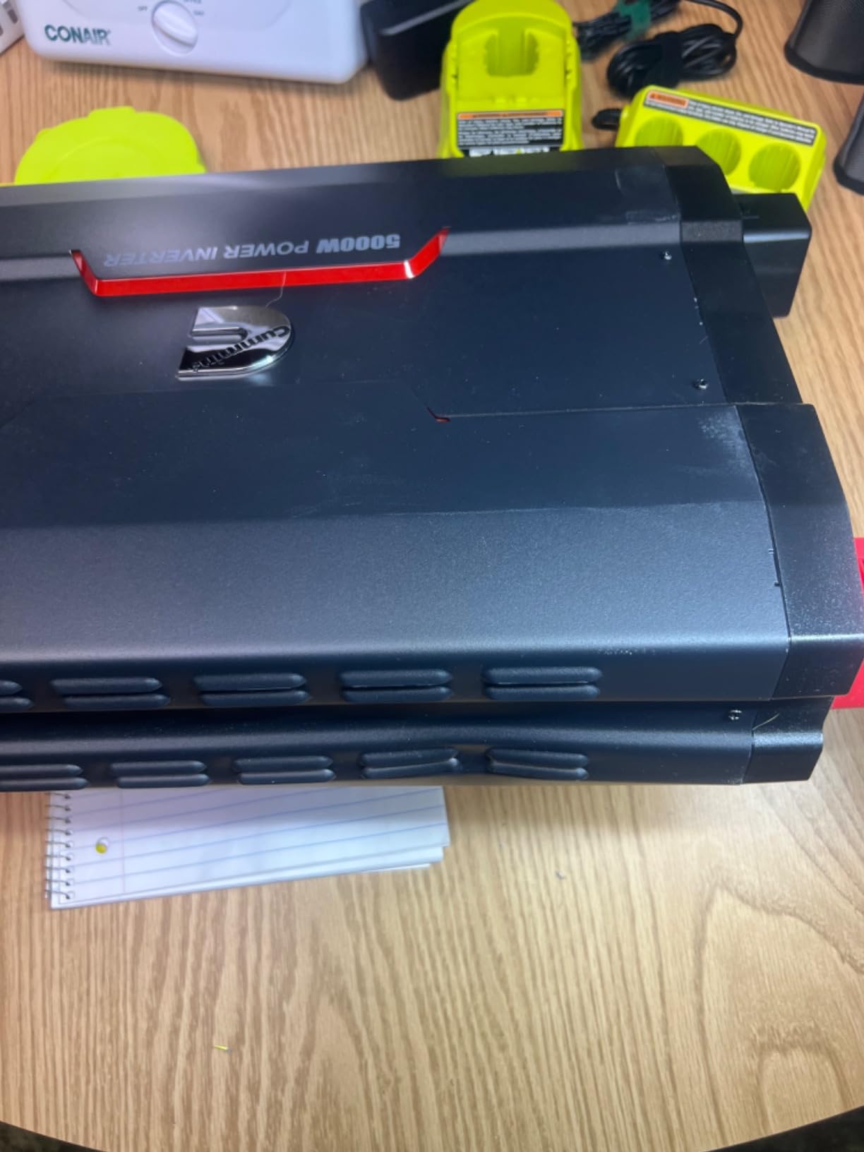 Cummins 5000 Watts Inverter Modified Sine Wave Truck Inverter 12 Volts to 110 Volts Four AC Outlets Two USB Ports (Plus Cable Kit)- CMN5000W - Inverters for Vehicles, Van Life, Camping customer photo 2