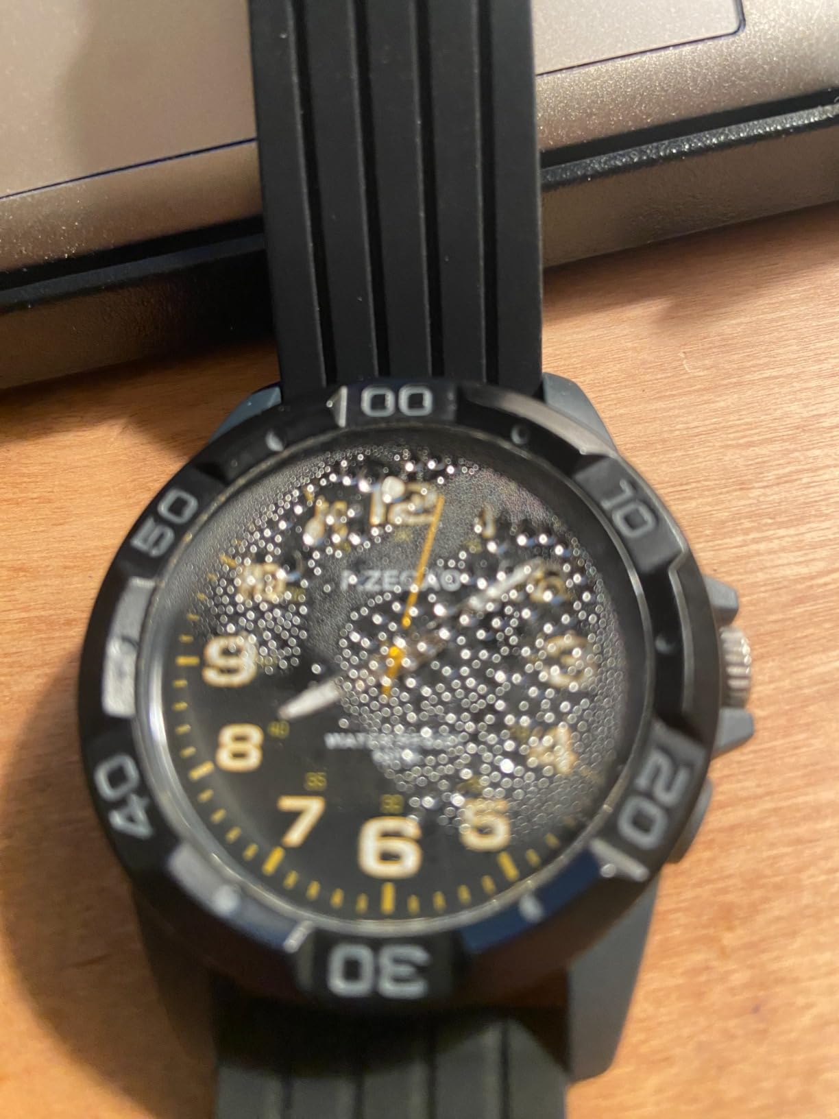 100M Waterproof Watch for Swimming, Easy Read Unisex Analog Watch, Second Hand Diver Analog Watch Men, 45mm Diameter customer photo 2
