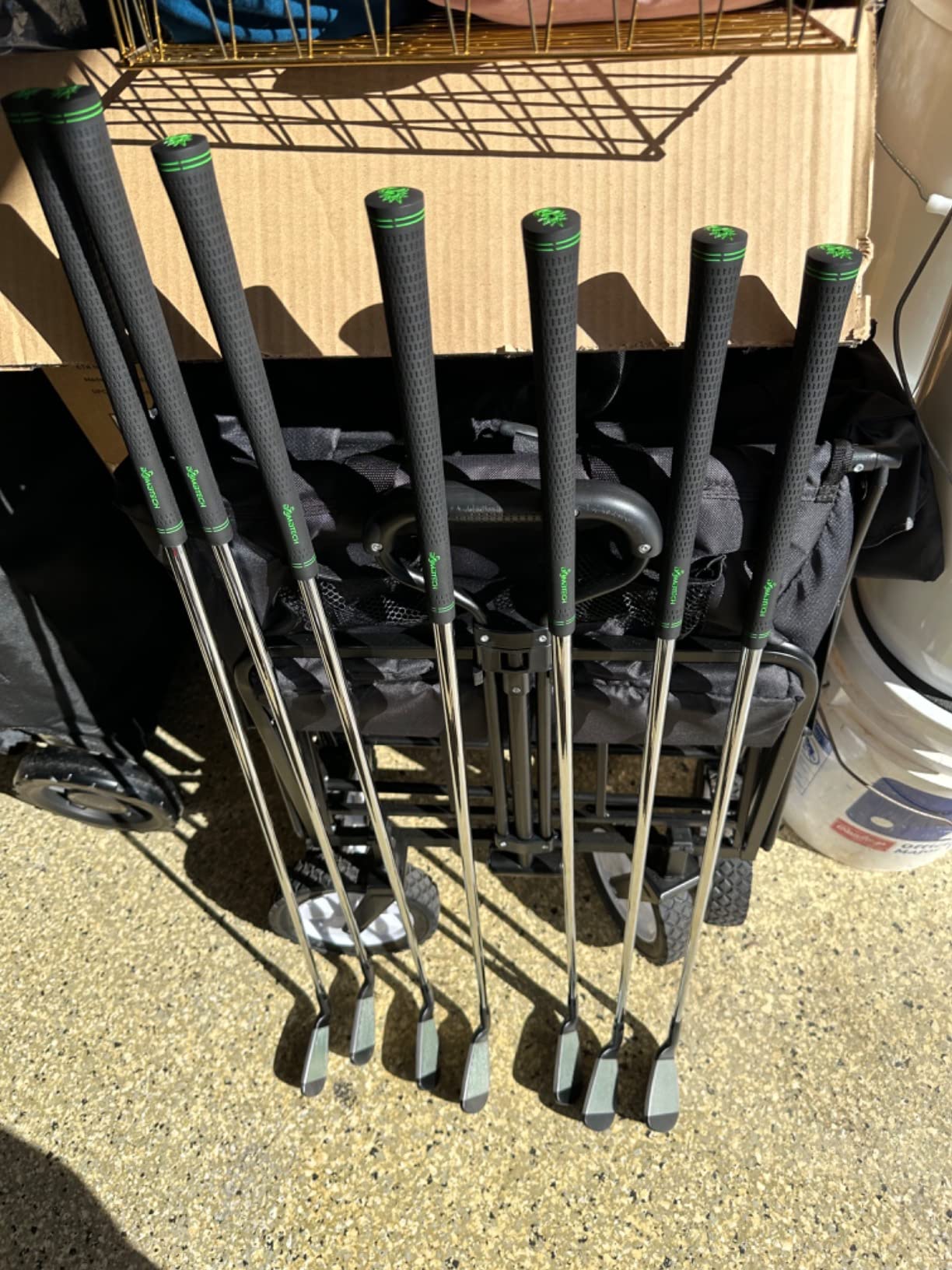 BombTech Golf 4.0 Right-Handed Iron Set, Includes 4, 5, 6, 7, 8, 9 & PW customer photo 2