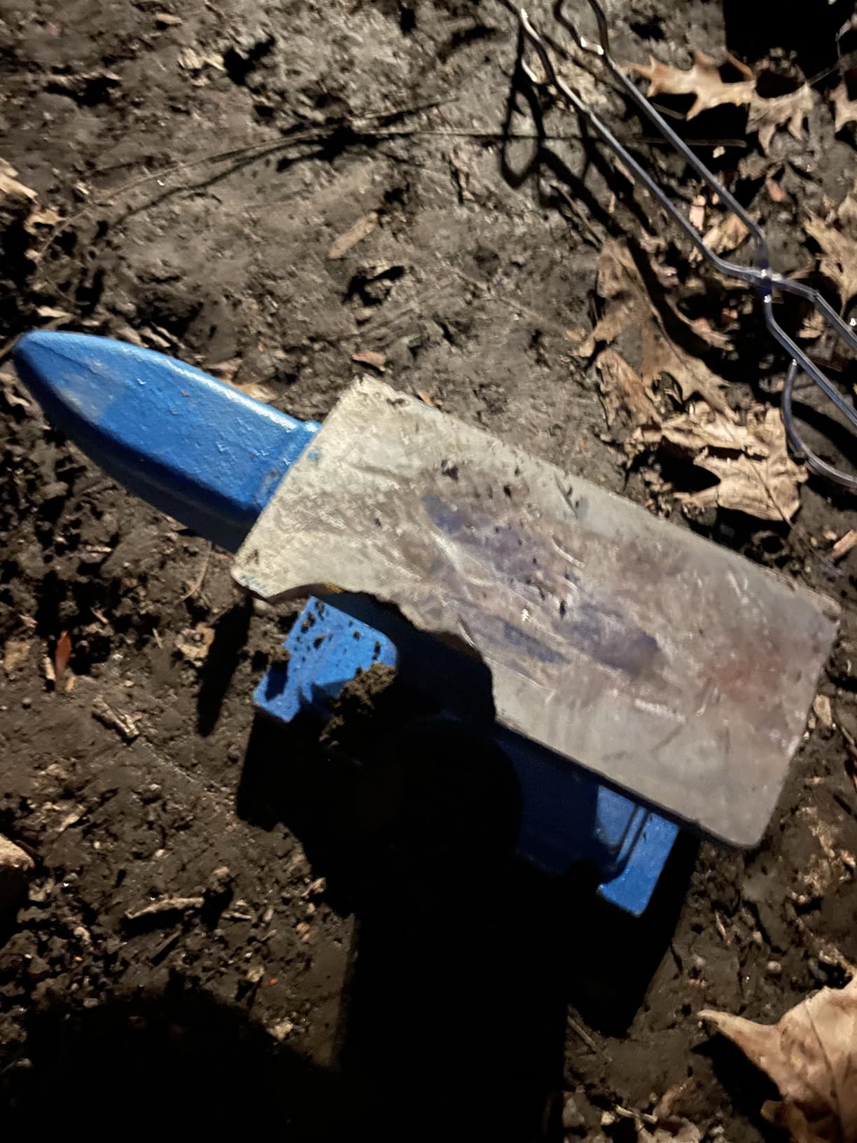 HimaPro Single Horn Anvil for Blacksmith Blue - Cast Iron Anvil- A Wonderful Tool for Blacksmithing and Metal Stamping (55 LBS) customer photo 2