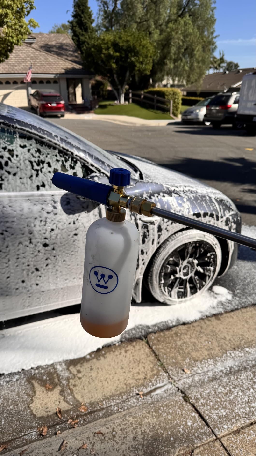 Westinghouse Foam Cannon for Pressure Washers - 3600 Max PSI, 1/4” Connector - for Gas and Electric Pressure Washers customer photo 1