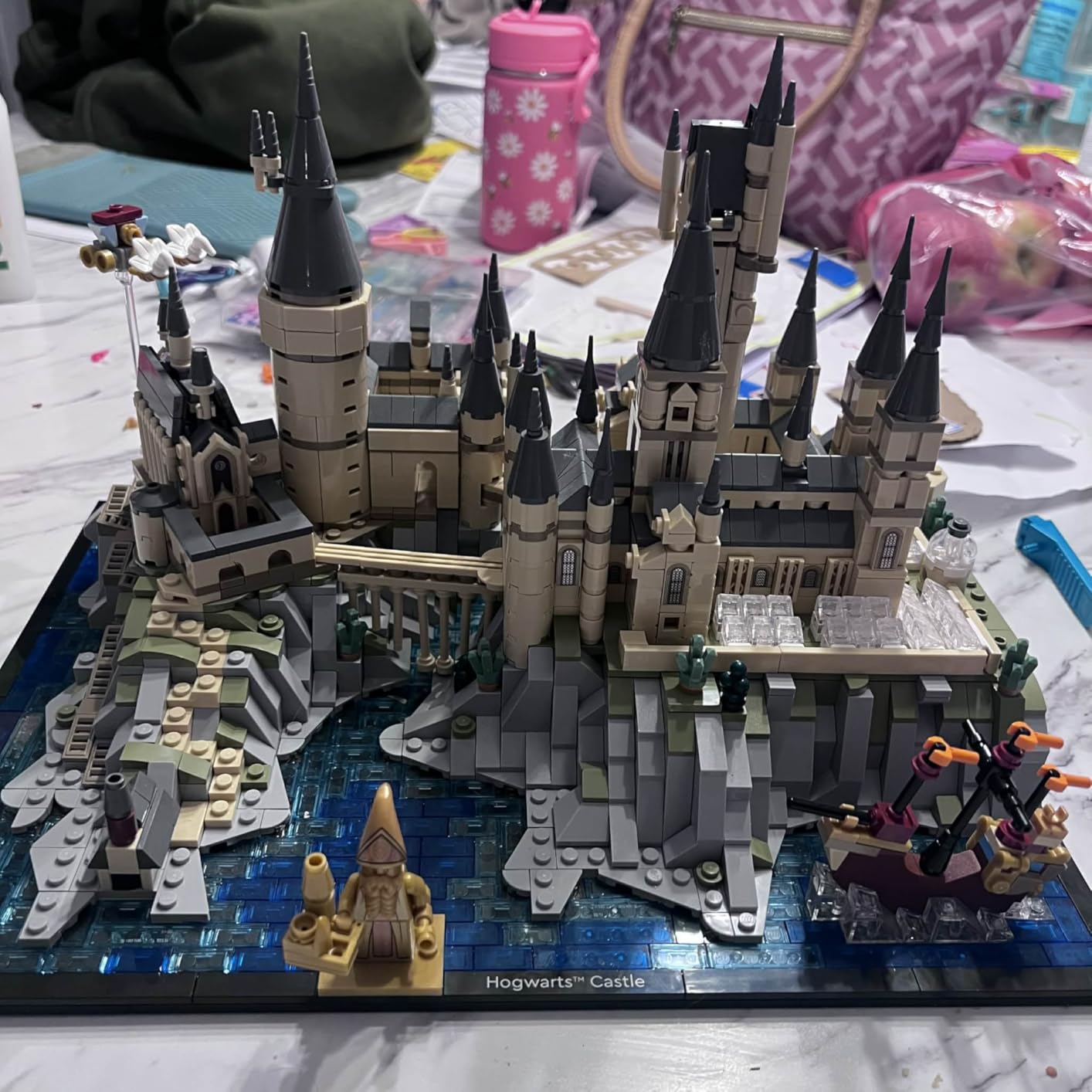 LEGO Harry Potter Hogwarts Castle and Grounds 76419 Building Set, Gift Idea for Adults, Buildable Display Model, Collectible Harry Potter Playset, Recreate Iconic Scenes from the Wizarding World customer photo 2