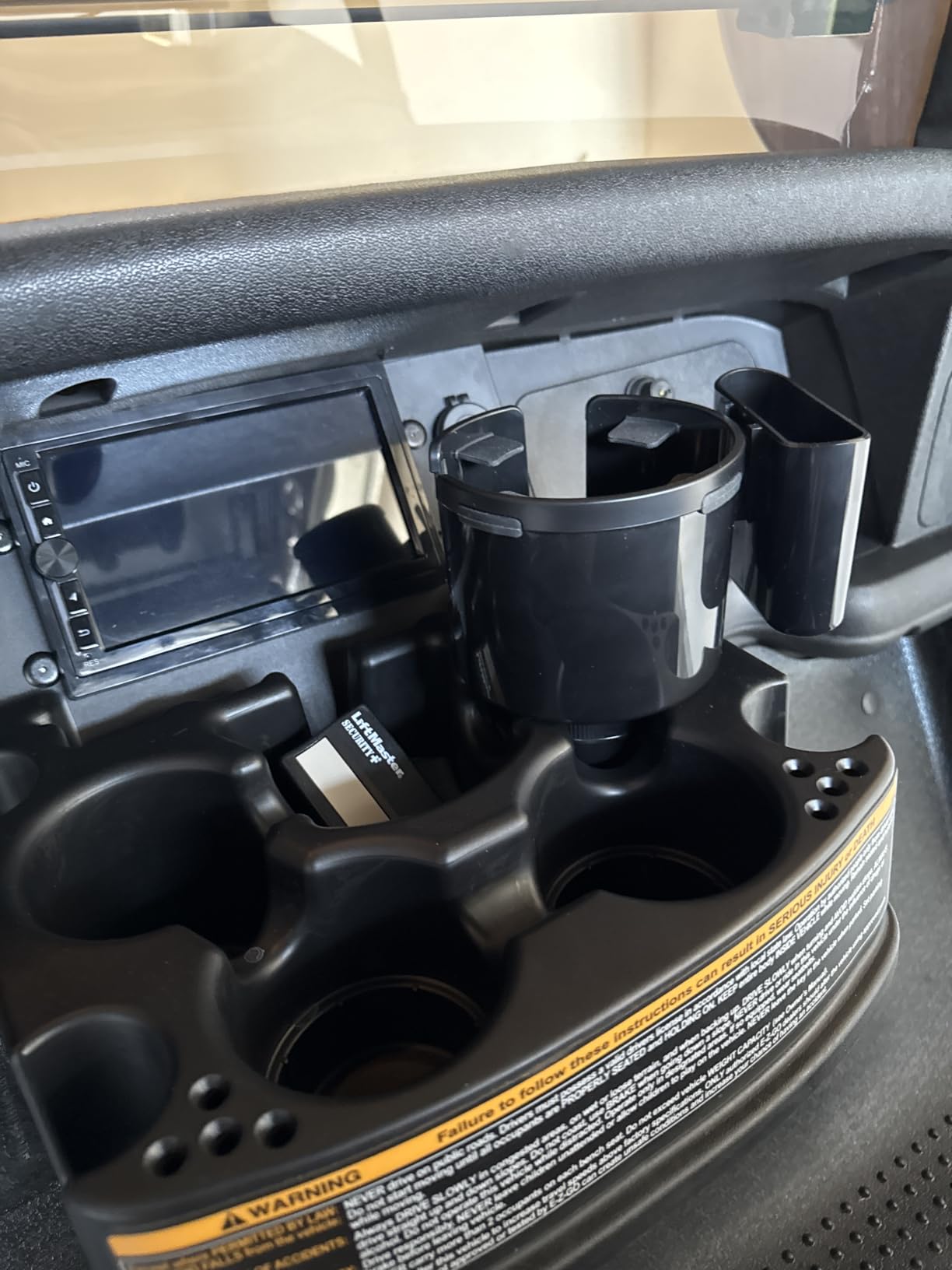 TYKOR Car Cup Holder Expander with Adjustable Base, Fits Bottles 16-46 OZ customer photo 2