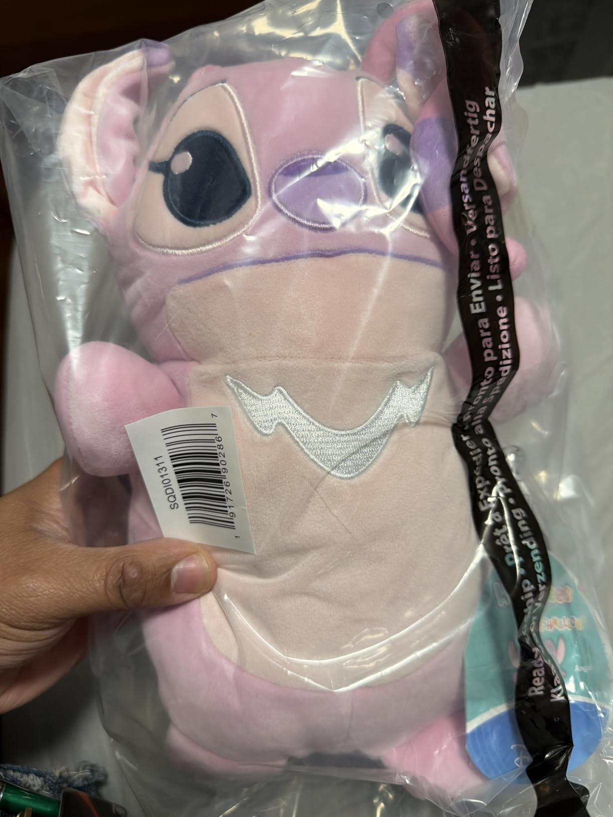 Squishmallows Disney Original 10-Inch Stitch HugMees - Medium-Sized Ultrasoft Official Jazwares Plush customer photo 1