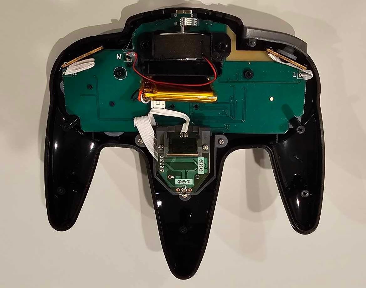 2 Pack Wireless N64 Controller for Switch 1 & 2, N64 Console, Black/Gray customer photo 1