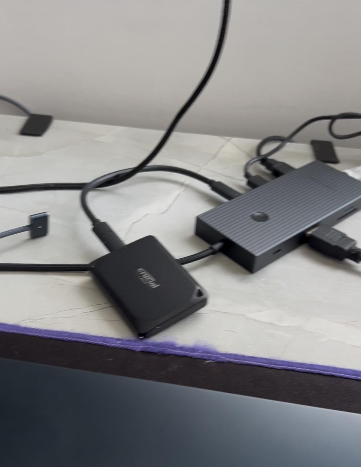 Crucial X10 Pro 1TB Portable SSD, Up to 2100MB/s Read, 2000MB/s Write, 3.2 USB-C, External Solid State Drive, Durable Storage for PC & Mac, for Professional Creators, Black - ‎CT1000X10PROSSD902 customer photo 2