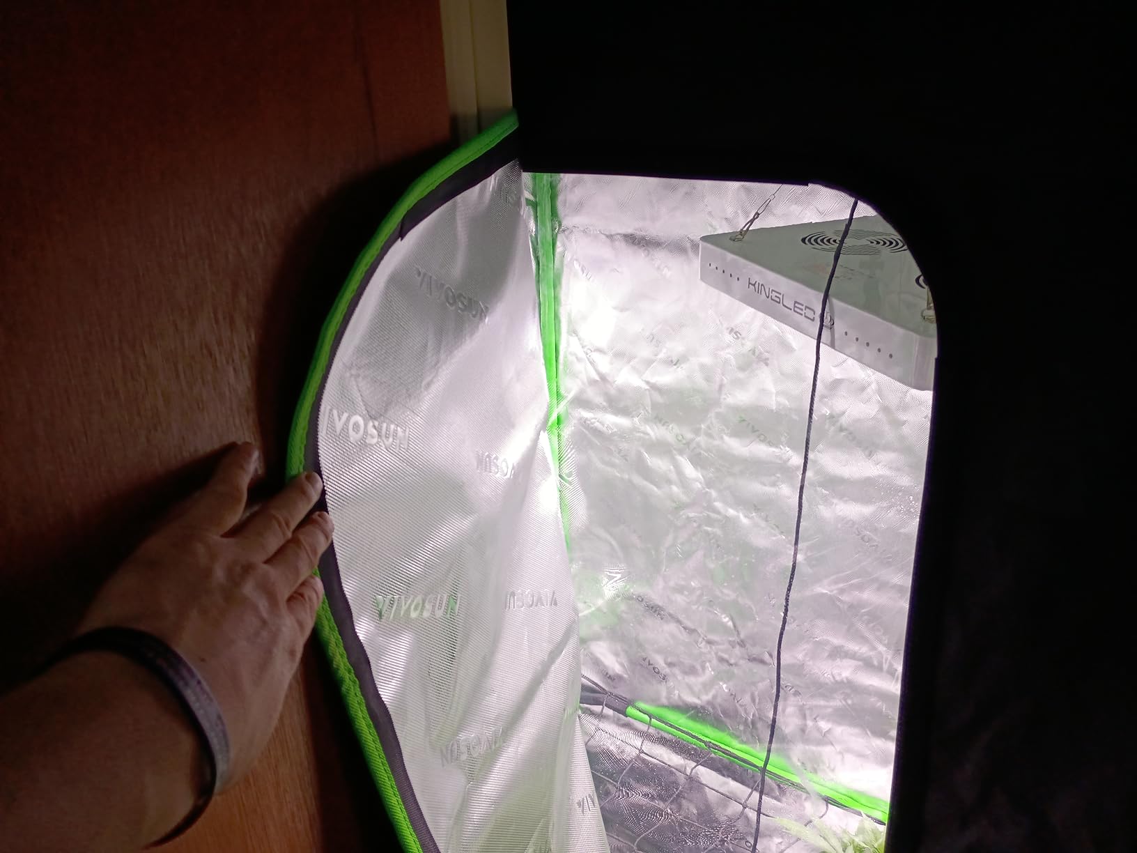 VIVOSUN P105 PRO 5x10 Grow Tent Large Indoor Growing Tents 120