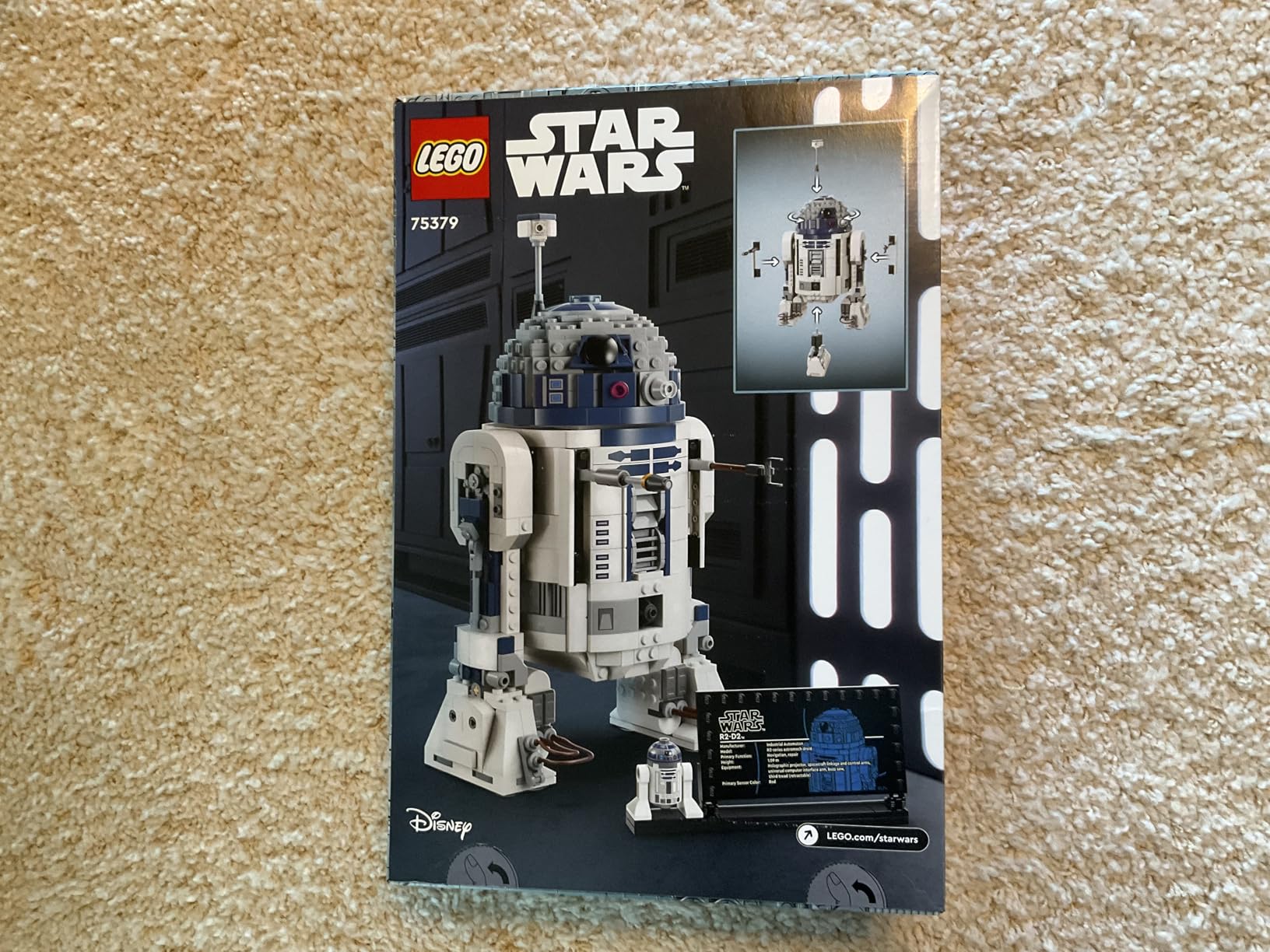 Star Wars R2-D2 Building Toy Set -Display Star Wars Toy, Ages 10+ - Includes 25th Anniversary Darth Malak Minifigure - 75379 customer photo 1