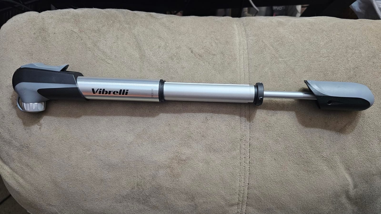 Vibrelli Mini Bike Pump - Presta & Schrader Bicycle Pump - 120 PSI Tire Pump for Road & MTB - No Valve Changing Needed customer photo 2
