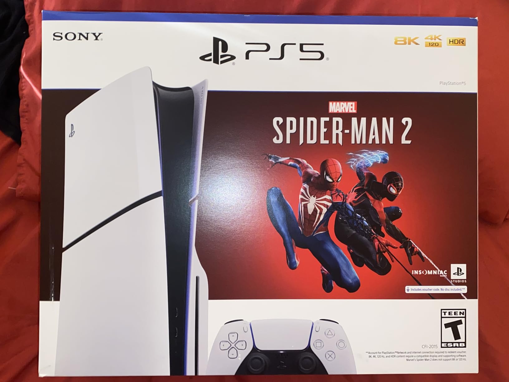 PS5 Slim Spider-Man 2 Bundle customer photo 1