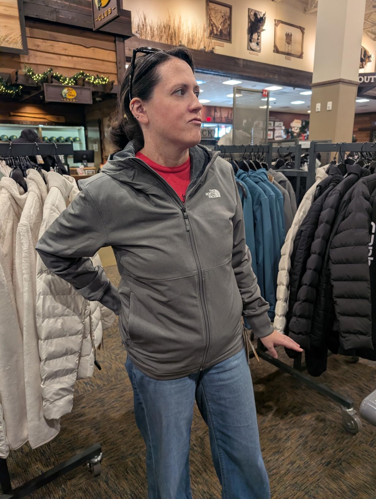 THE NORTH FACE Women's Shelbe Raschel Fleece Hooded Jacket (Standard & Plus Size) | Fleece Lining, Wind & Water Resistant customer photo 2