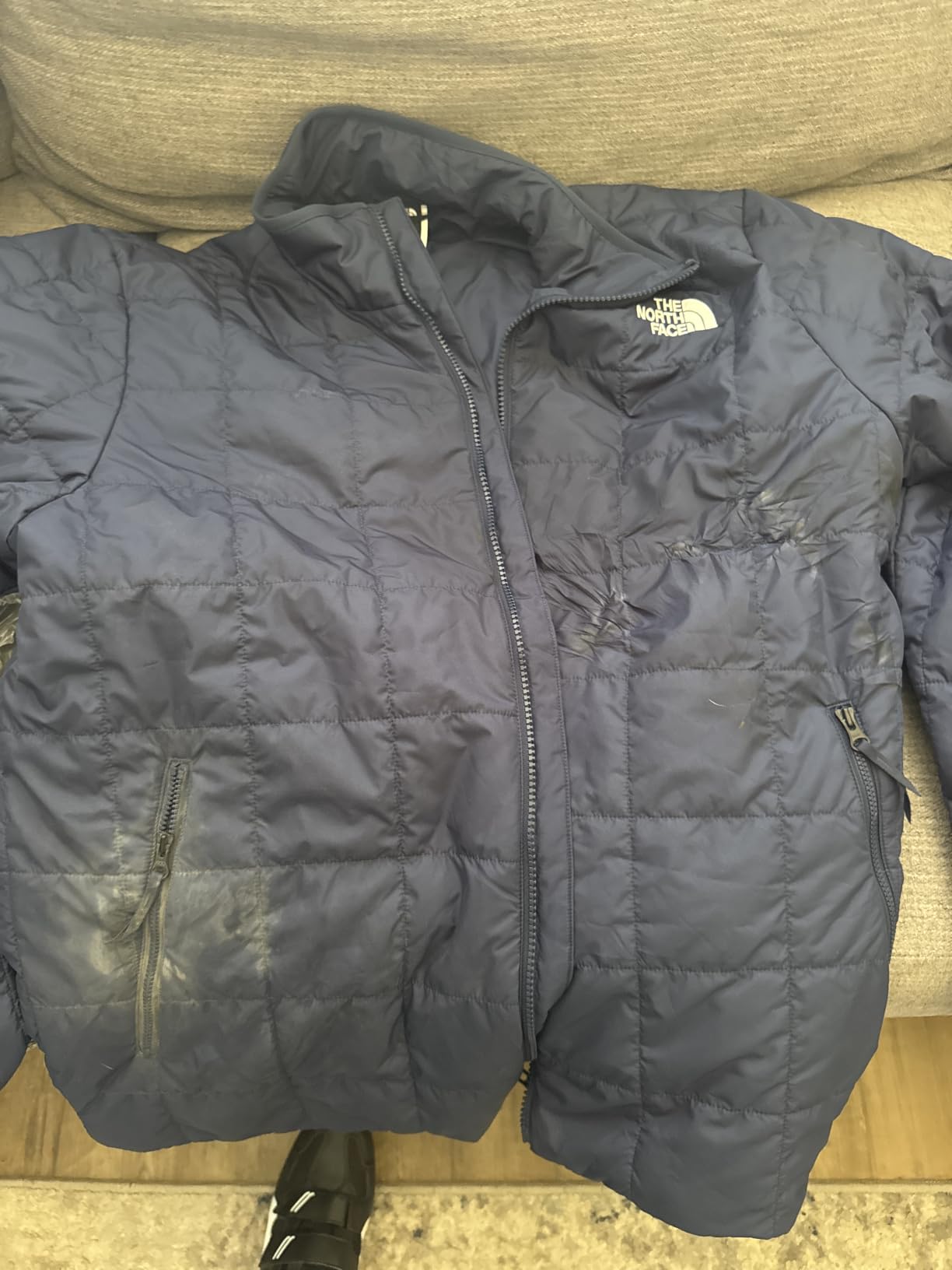 Men's Junction Insulated Jacket - Burnt Olive Green Digi Topo Print customer photo 2