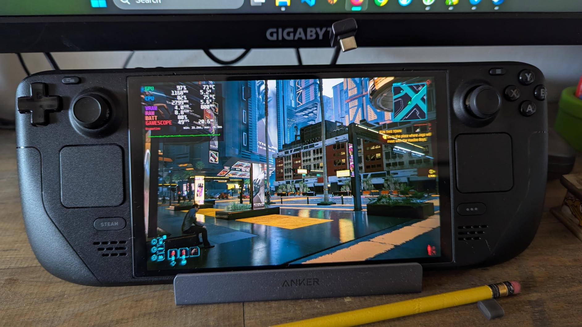 Valve Steam Deck OLED 512GB Handheld Gaming Console - Featuring A High Dynamic Range Screen, A Longer-lasting Battery, Faster Downloads, And Much More customer photo 1