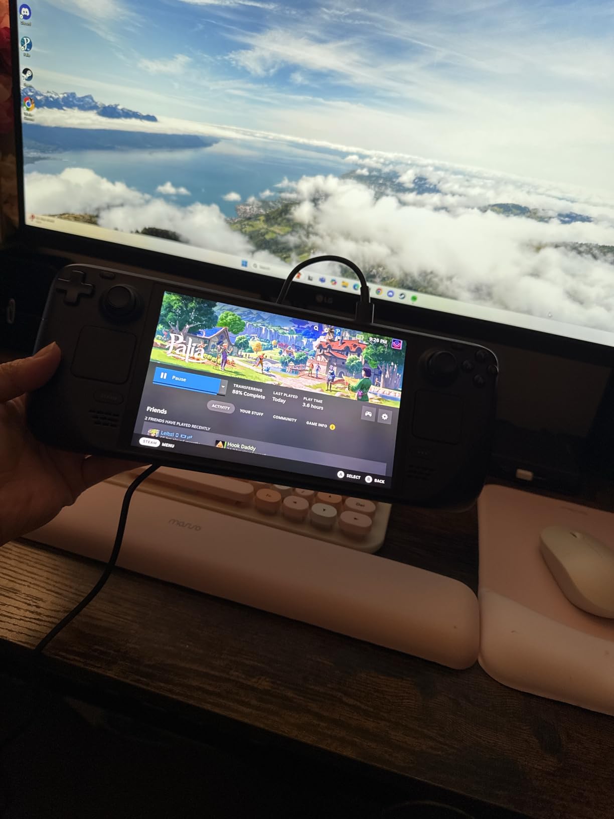 Valve Steam Deck OLED 512GB Handheld Gaming Console - Featuring A High Dynamic Range Screen, A Longer-lasting Battery, Faster Downloads, And Much More customer photo 2