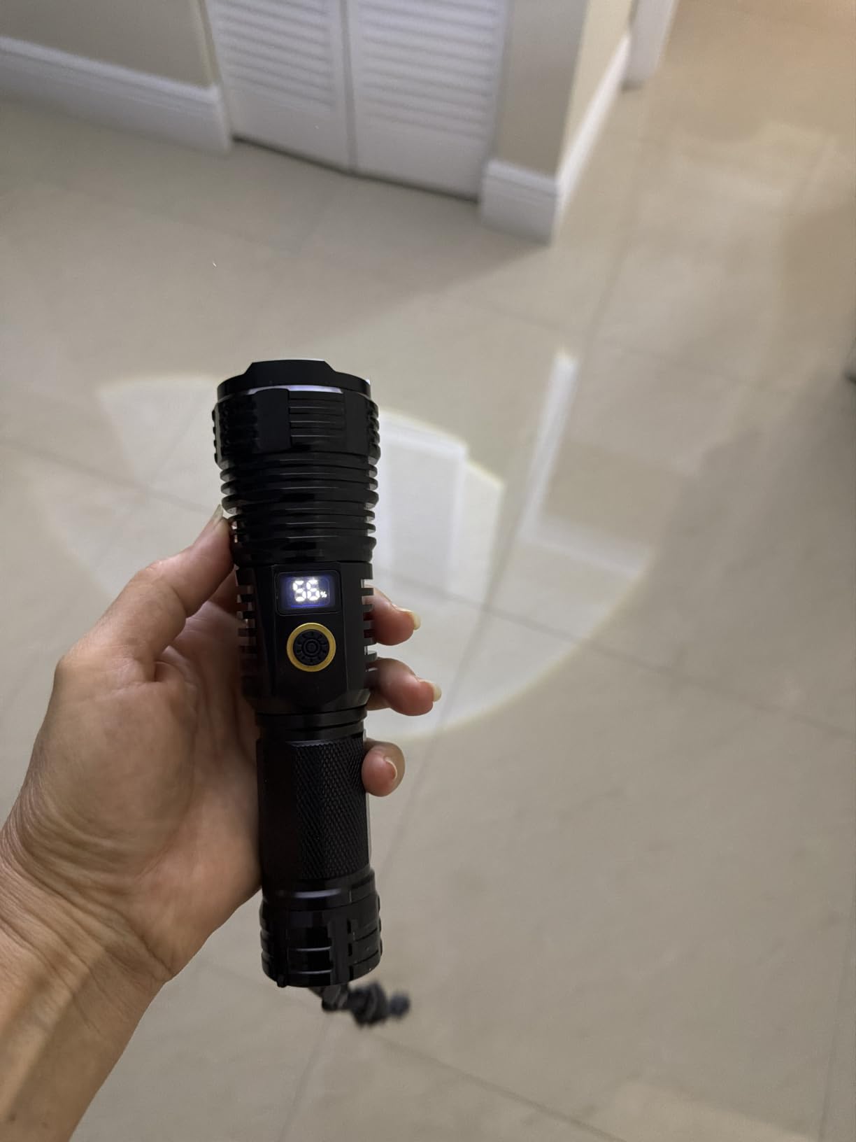 Rechargeable Flashlights High Lumens, 100000LM LED Super Bright Flash Light customer photo 1