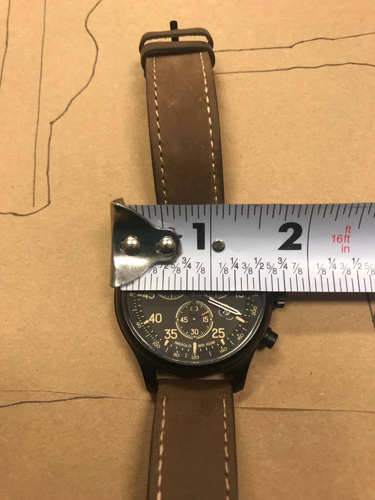 Timex Expedition Field Chronograph 43mm Men’s Analog Watch | INDIGLO Backlight | Durable Comfortable Adjustable Strap | Rugged Outdoor Watch | 100M Water Resistance customer photo 1
