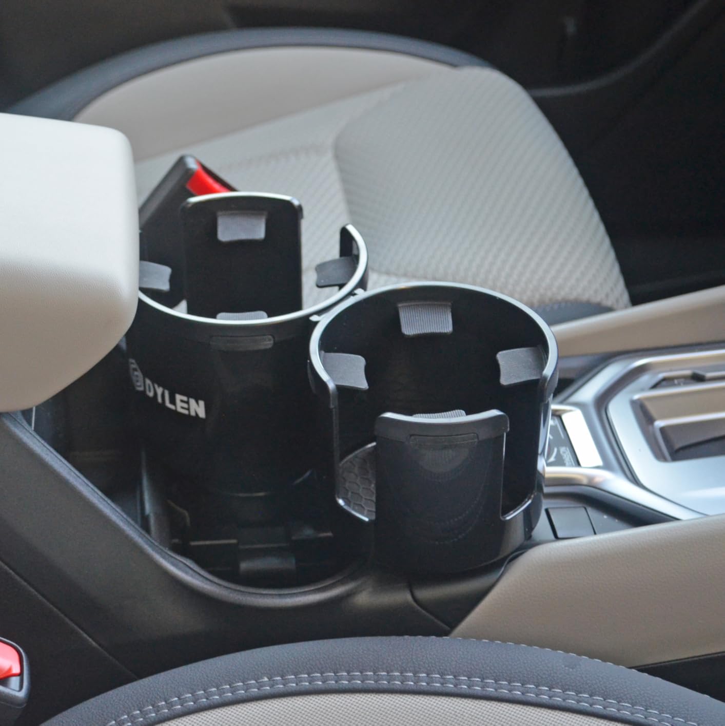 DYLEN Car Cup Holder Expander, 2 in 1 Cup Holder Adpater Extenter for Car customer photo 1