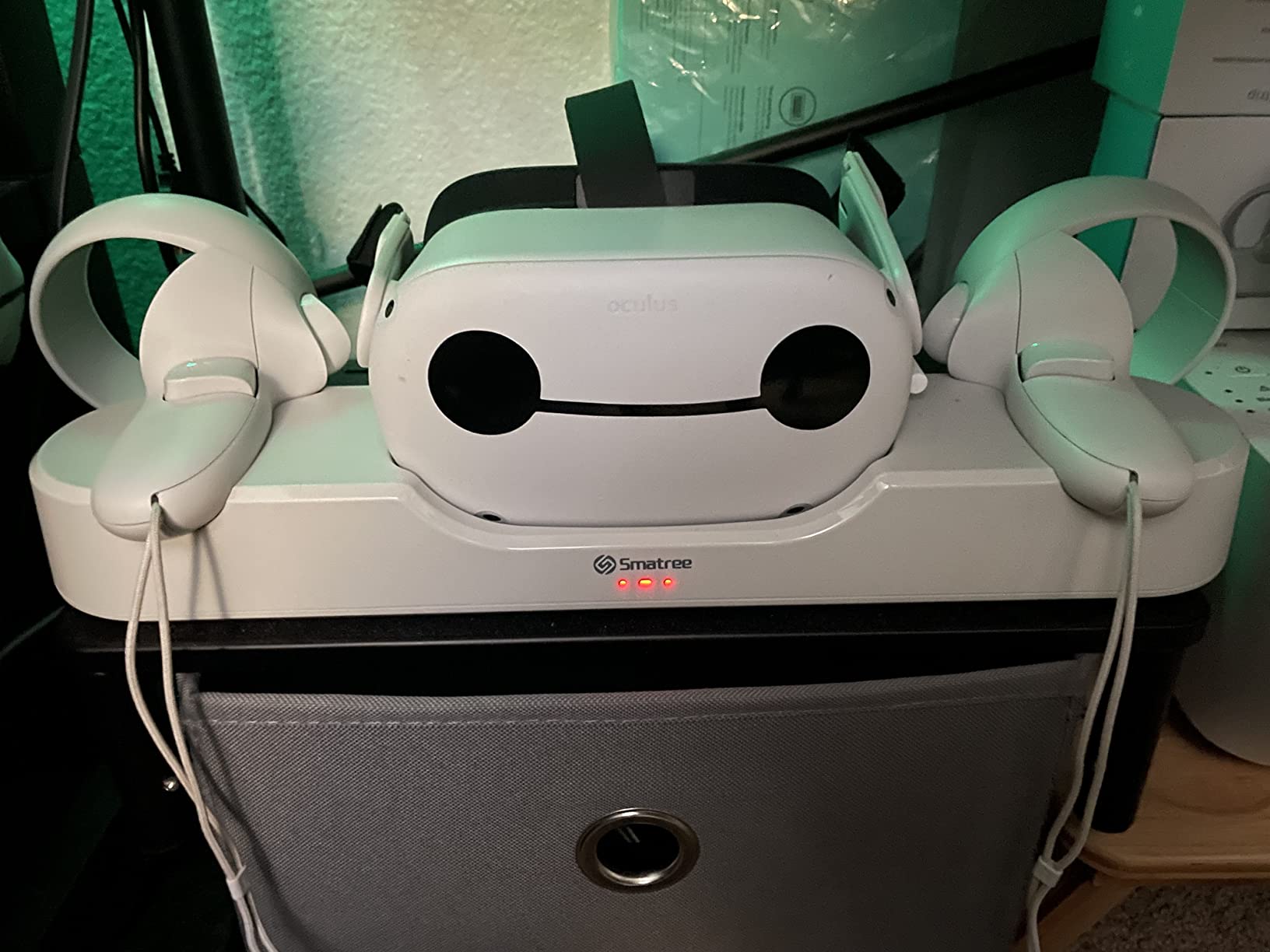 Smatree Charging Dock for Meta Quest 3S/Quest 3 customer photo 2