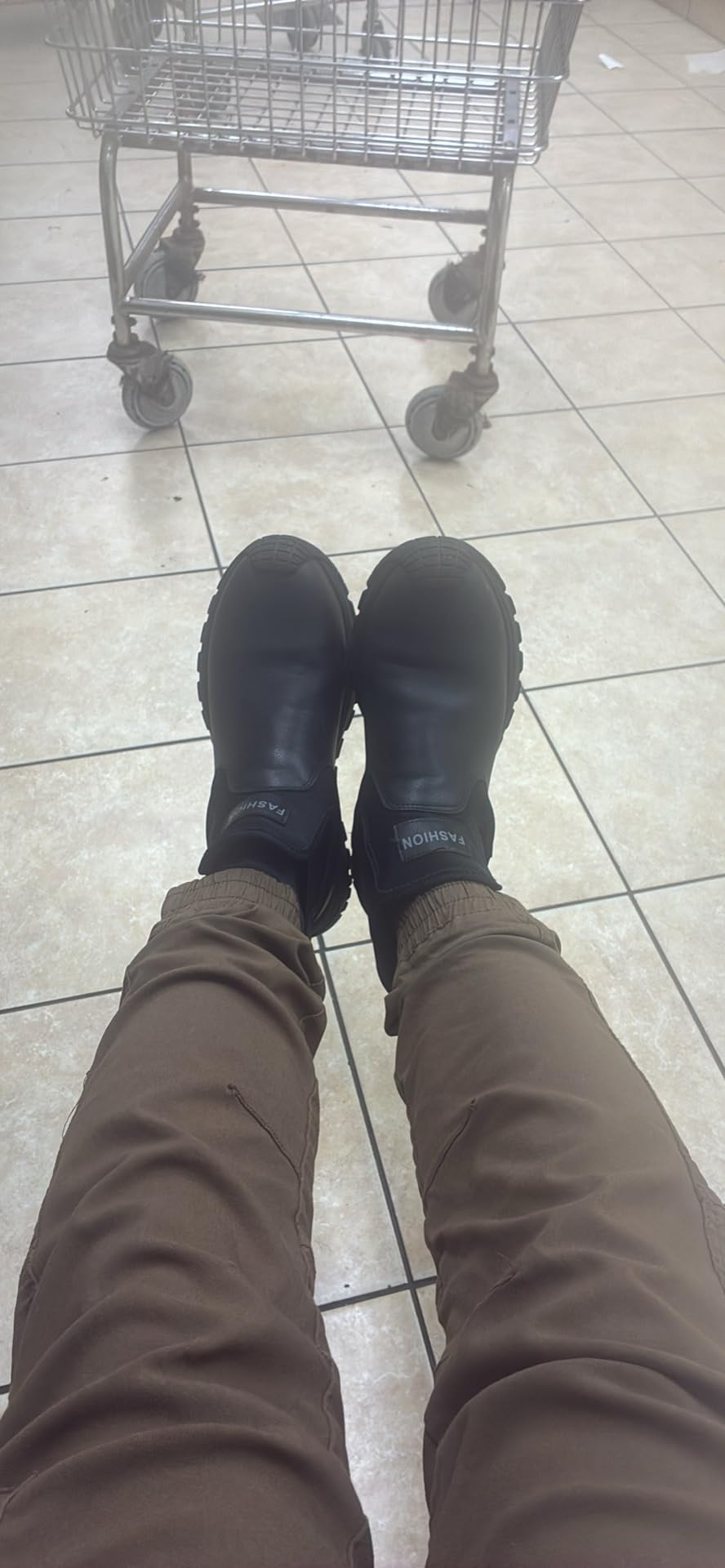 Nutropa Welding Work Boots for Men Steel Toe Boots Welder Working Shoes customer photo 1