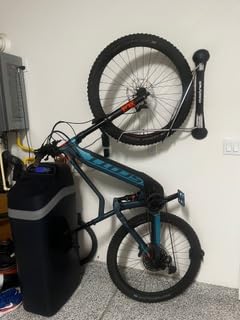 Steadyrack Fat Tire Bike Rack – Vertical Wall Mount Storage for Fat Bikes with 2.8”–4.5” Wide Tires – Space-Saving Pivot Design for Garage or Home customer photo 2