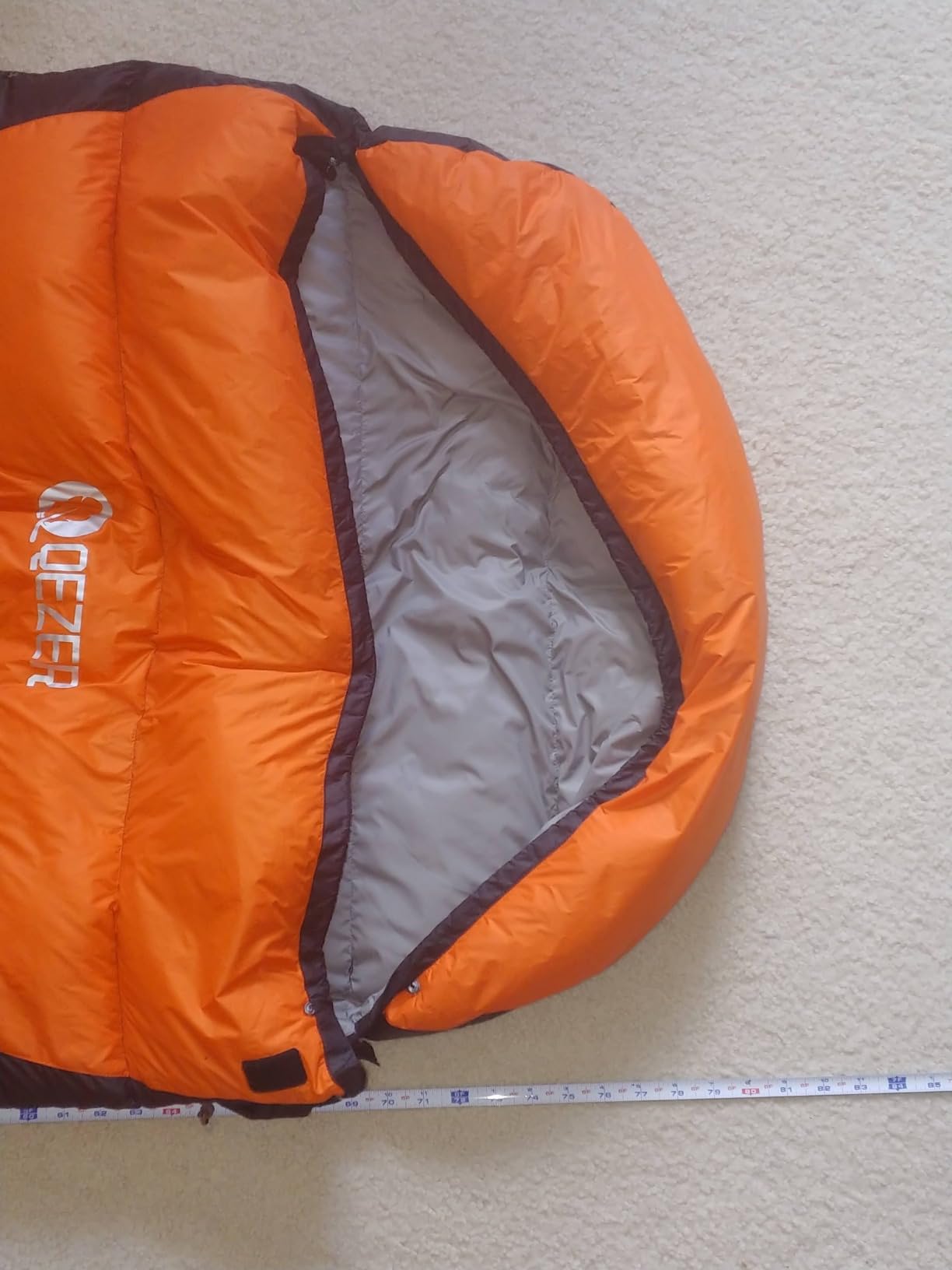 Down Sleeping Bag for Adults, 600FP Cold Warm Weather Backpacking customer photo 1