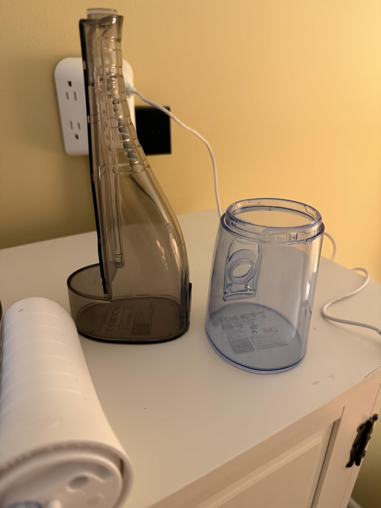 COSLUS ADA Accepted E40 Water Dental Flosser, 10 Pressure Levels, Black Pro customer photo 2