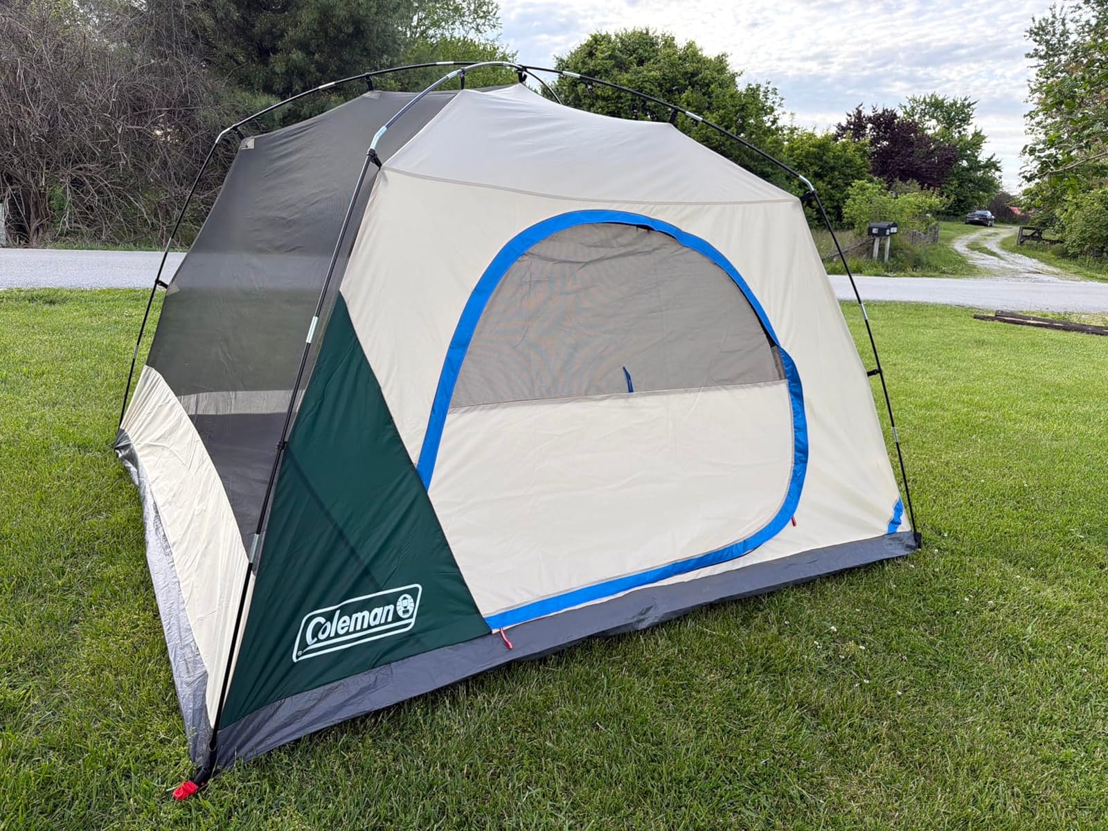 Coleman Skydome Tent with Full-Fly Weather Vestibule, Weatherproof 4/6 Person Tent Sets Up in 5 Minutes & Protects from Water, 20% More Headroom Than Traditional Shelters customer photo 2