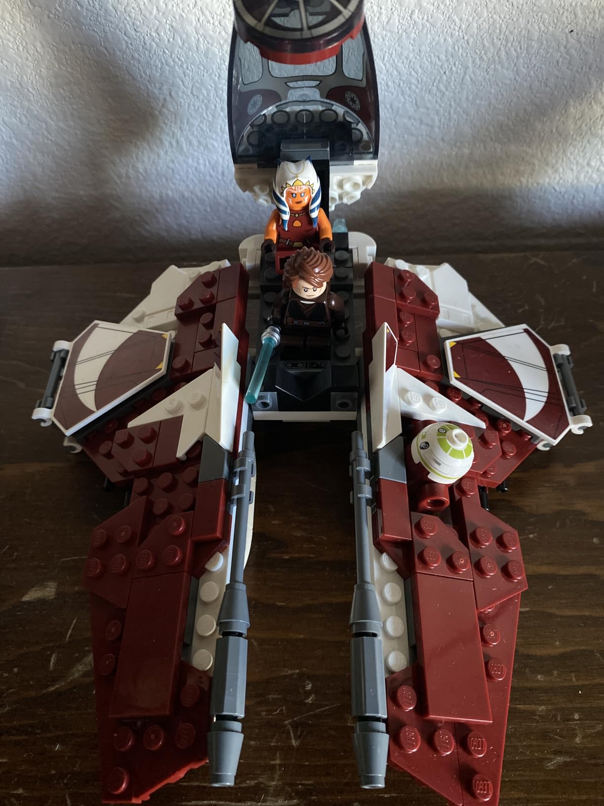 LEGO Star Wars: The Clone Wars Ahsoka's Jedi Interceptor Spaceship Building Toy - Kids Star Wars Toy for Boys and Girls, Ages 8+ - Gift Idea for Birthdays - 75401 customer photo 2