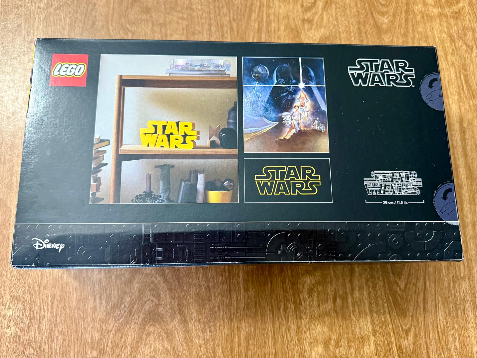 LEGO Star Wars Brick-Built Star Wars Logo - Building Set for Adults 18+ - Star Wars Gift Idea for Birthdays - Collectible DIY Model Kit - Home Decor Idea for Fans of The Movie Series - 75407 customer photo 1