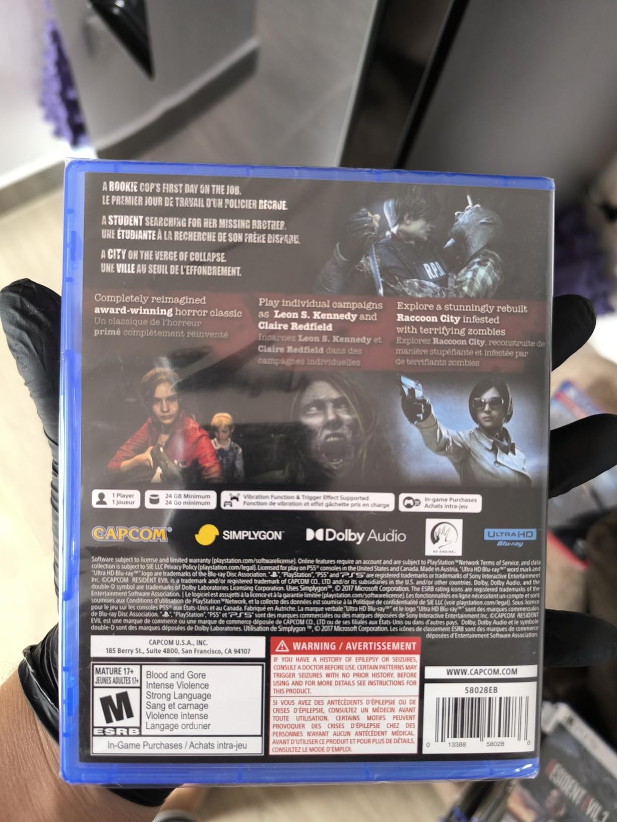 Resident Evil 2 - PlayStation 5 customer photo 2