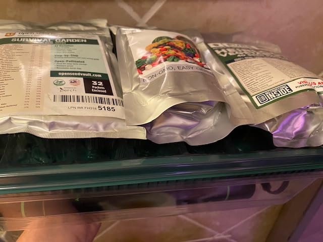 12 Cell Seed Starter Kit with Grow Light Heating Mat & Silicone Pots customer photo 1