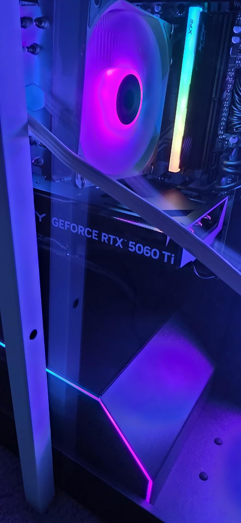 CyberPowerPC Gaming PC, AMD Ryzen 7 8700F, GeForce RTX 5060 Ti 8GB customer photo 2