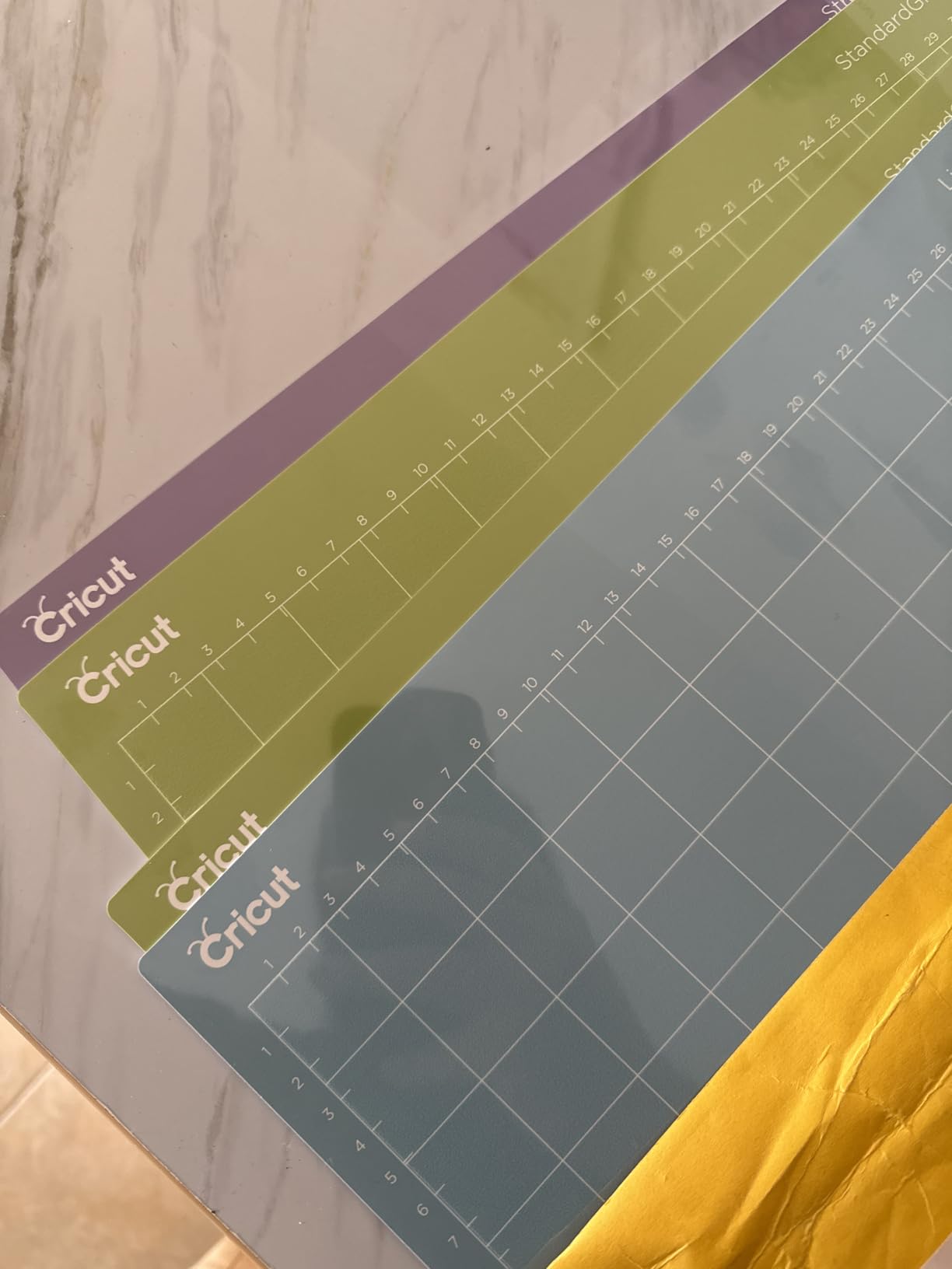 Cricut Cutting Mat Variety Pack (4 Count, 12in x 12in) customer photo 2