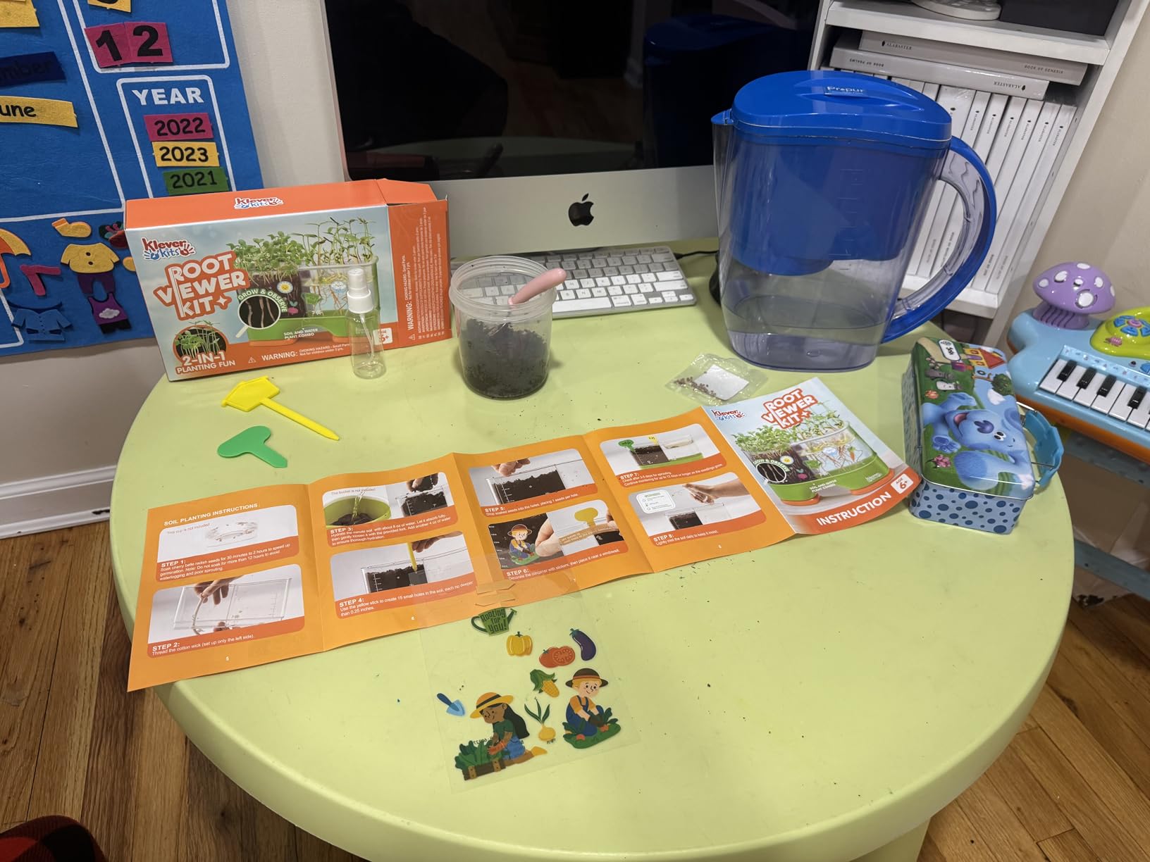 JOVA Klever Kits 2-in-1 Root Viewer & Planting Science Kit for Kids – STEM Learning Gifts for Kids Aged 6+, Soil & Hydro Observation Kit Birthday Toys Gifts for Boys and Girls customer photo 1