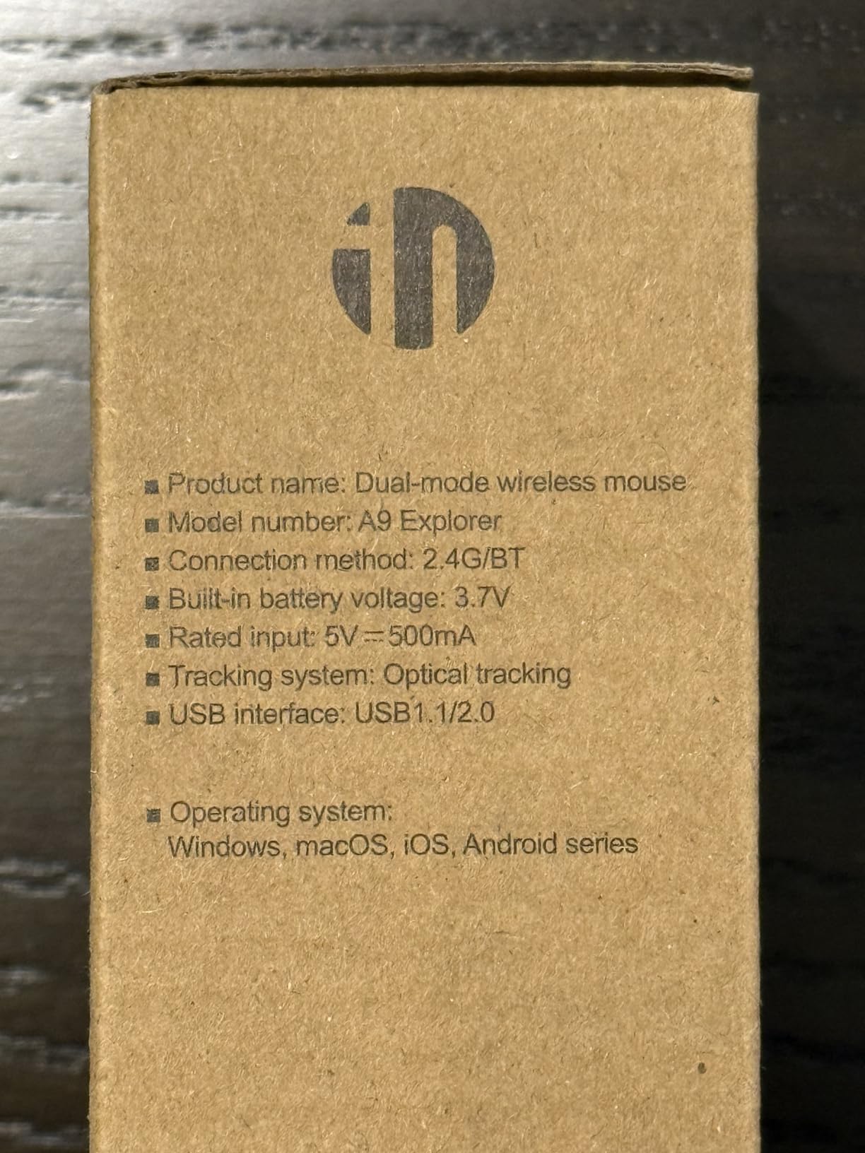 INPHIC A9 V2 Explorer Wireless Gaming Mouse, 12800 DPI Silent Mouse customer photo 2