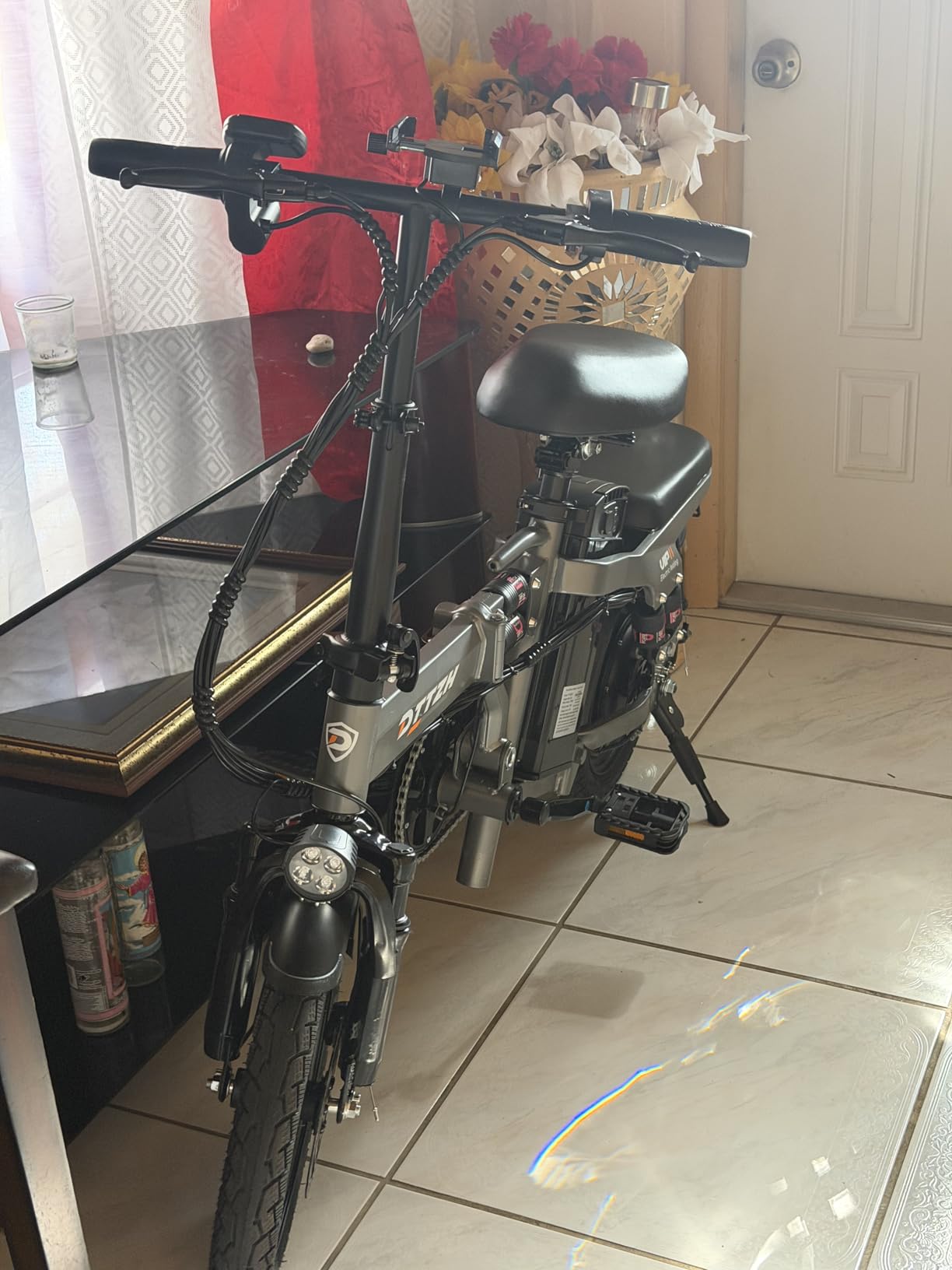 DTTZH A12/A12S Foldable Ebike with Keyless Ignore, 2000/1500W, Max 52V 25Ah customer photo 1