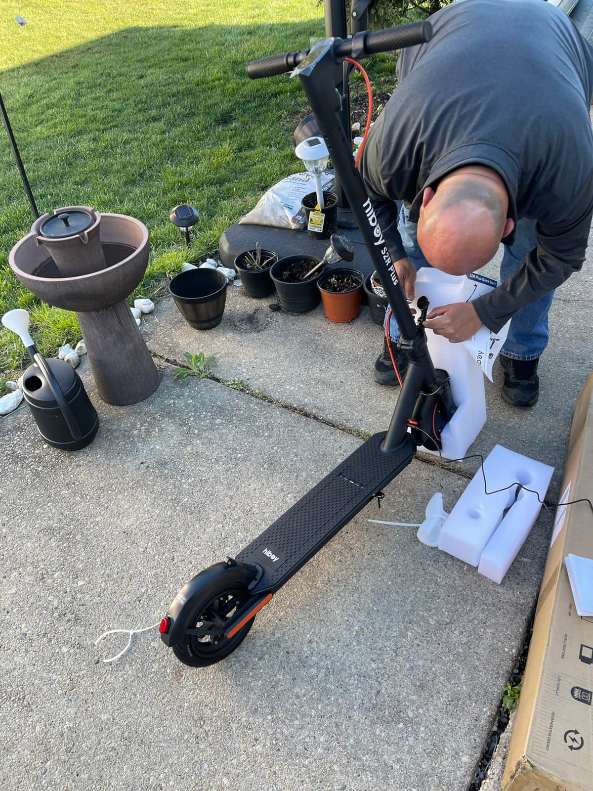 Hiboy S2R Plus Electric Scooter for Adults, 19 MPH, 22-Mile Range customer photo 2