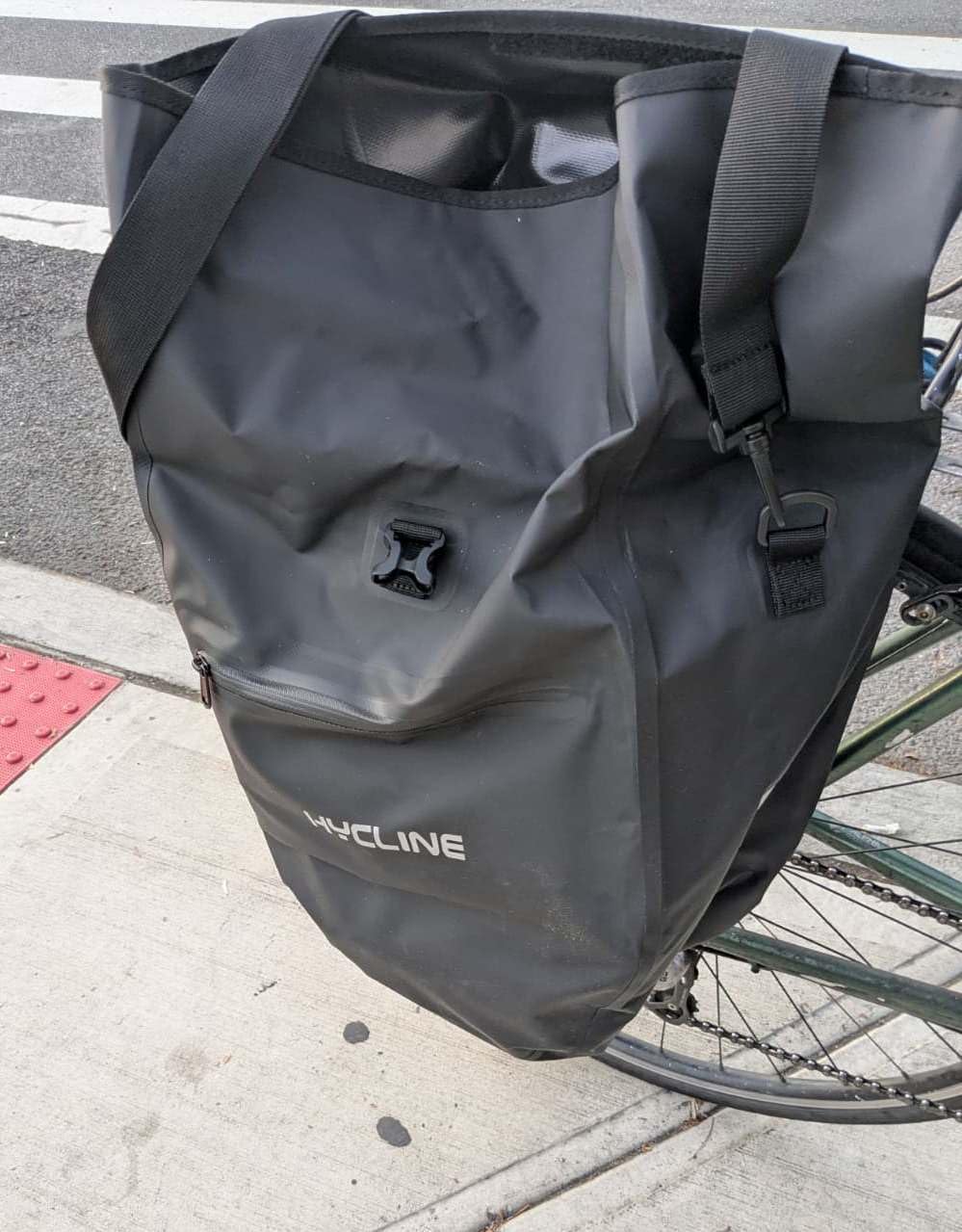 Hycline Waterproof Bike Panniers Bag: Bicycle Rear Rack Bags 28L customer photo 2