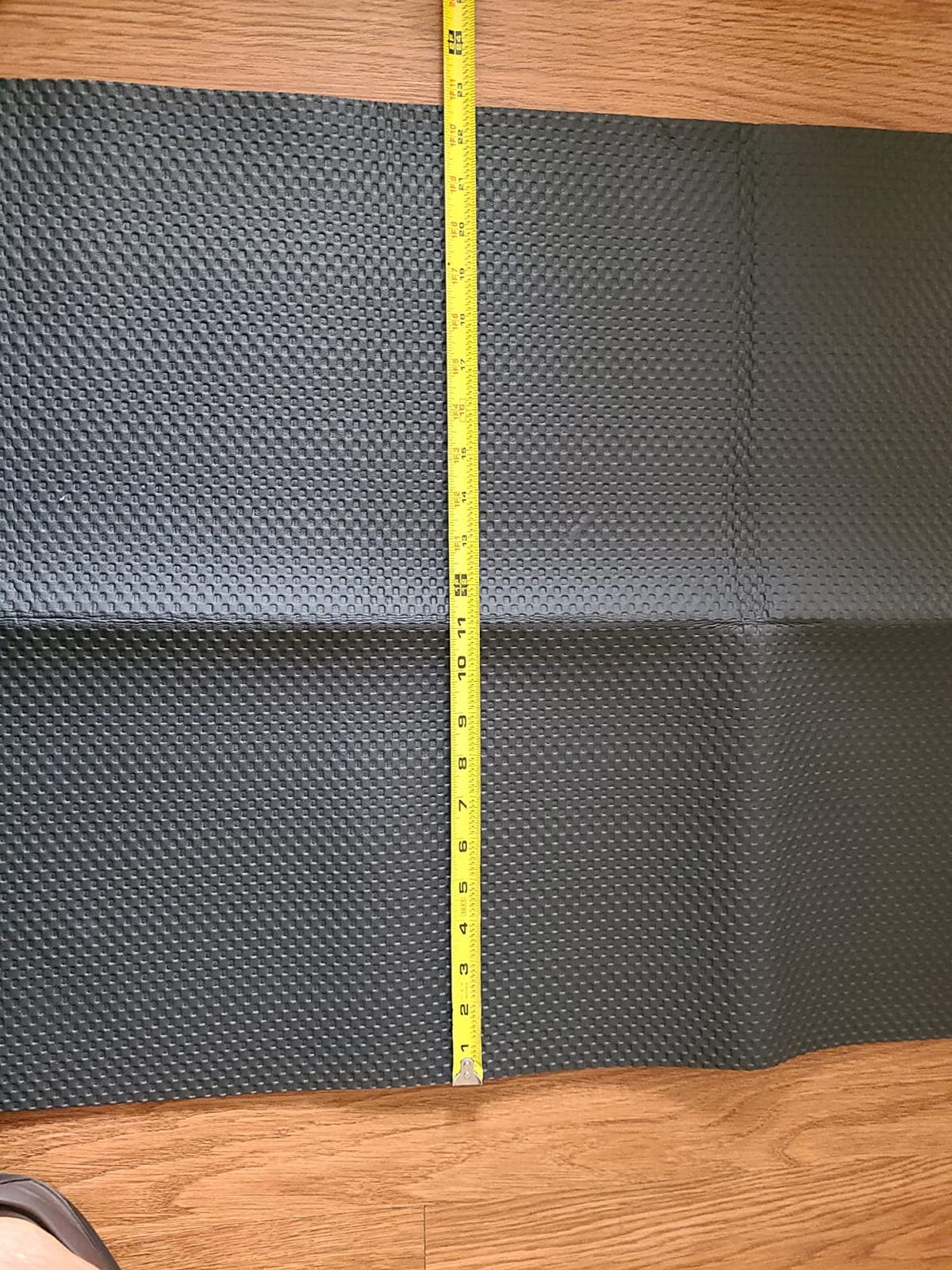 Bike Mat,Treadmill Mat,Compatible for Elliptical,Exercise Bikes, Stationary Cycles,Spin Bike,Under Exercise Bike Trainer Pad for Indoor Stationary Gym Fitness Equipment Hardwood Floor Protector customer photo 2