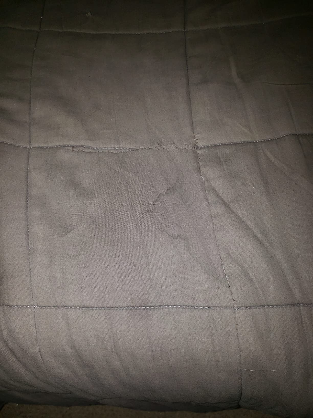 HomeSmart Weighted Cooling Blanket King Size 20 lbs, Soft Cooling Fabric customer photo 1