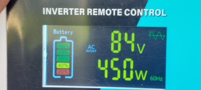 3000 Watt Pure Sine Wave Inverter 24V DC to 120V AC for RV, Truck, Solar, Home, Off-Grid, Power Inverter with 3 AC Outlet, 30W USB-C, 5V 3.1A USB, Hardwire Port, Remote Control, Surge 6000W customer photo 2