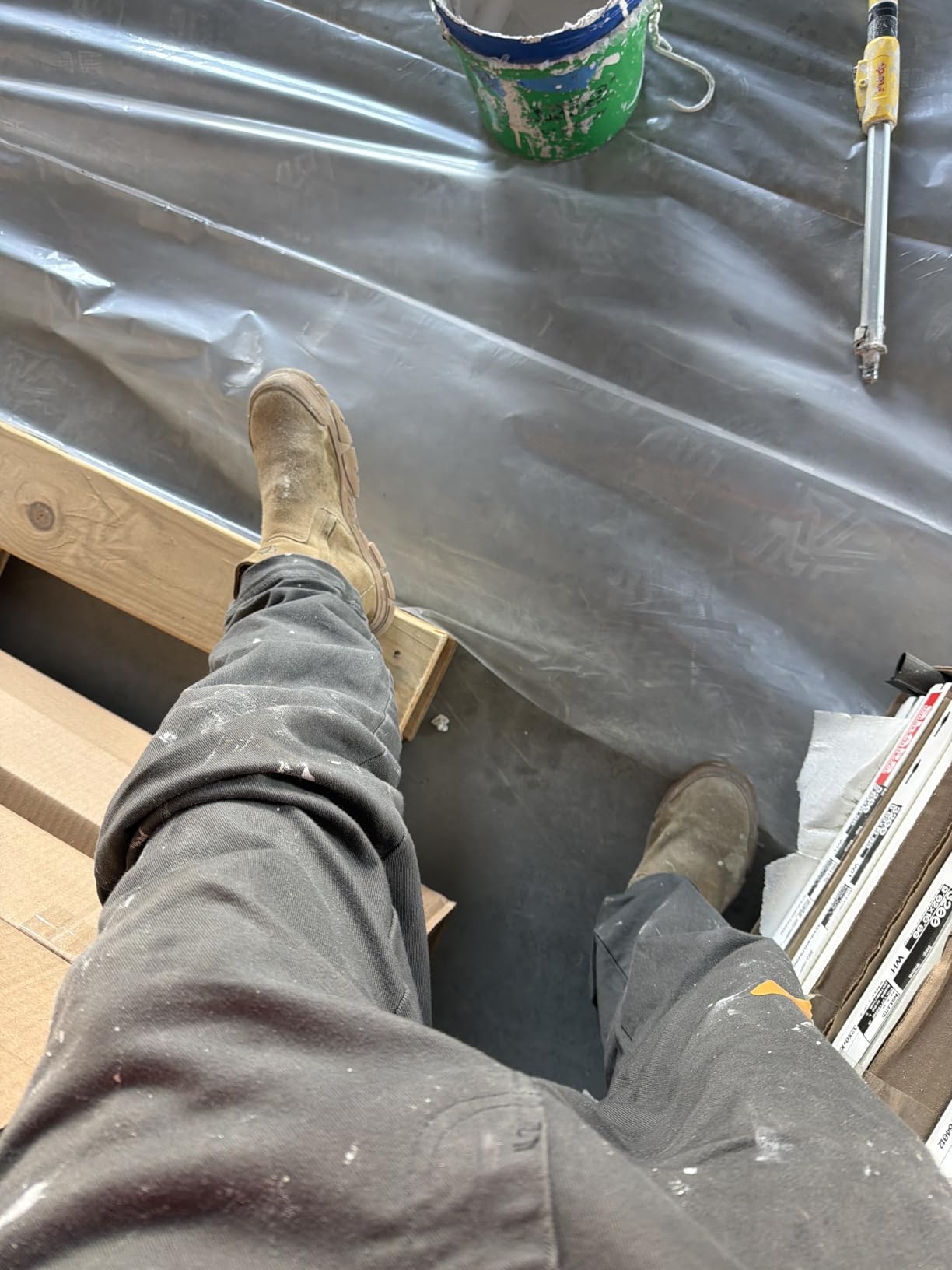 GLANOUDUN Steel Toe Boots for Men High Top Safety Welding Work Boots customer photo 1