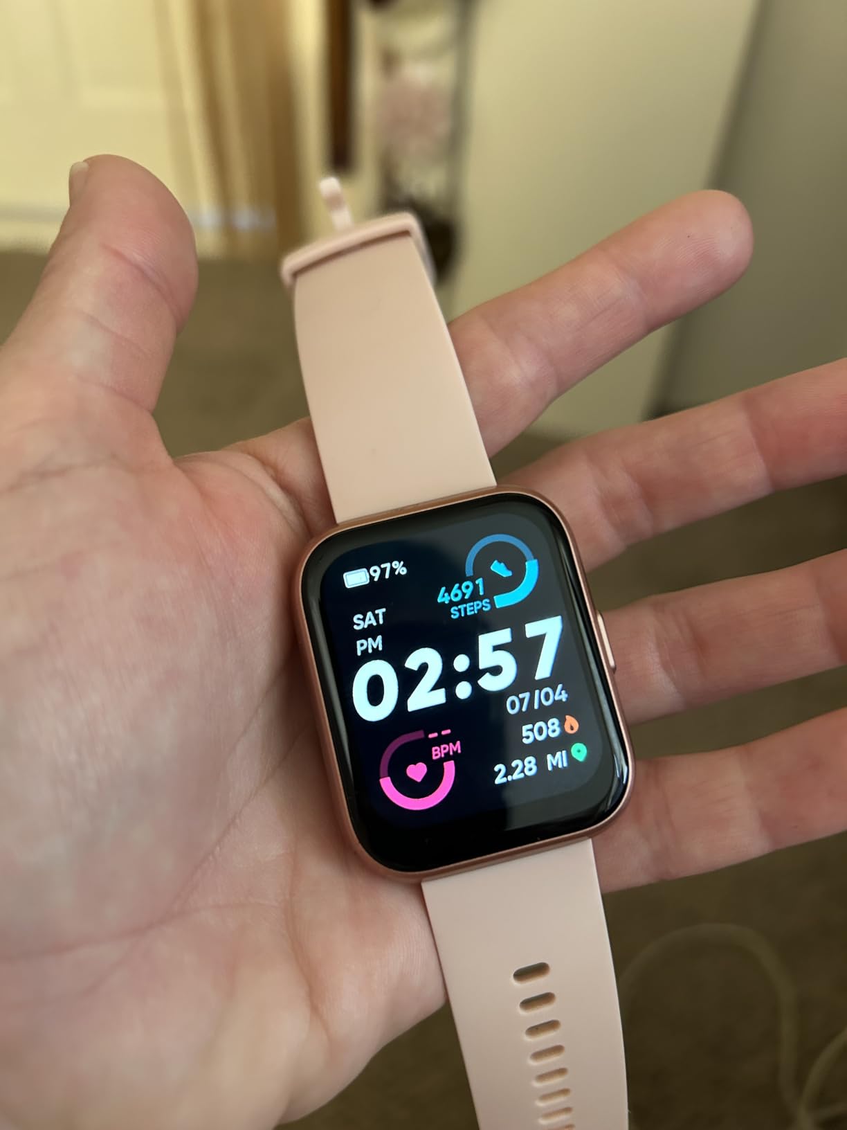 Smart Watch for Men Women, 1.8