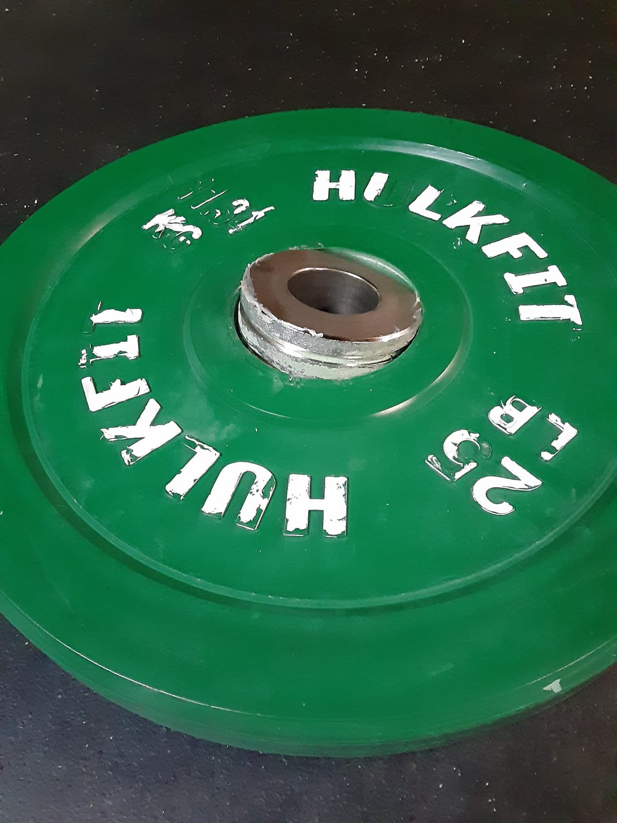 2-Inch Olympic Rubber Weight Plates Sets, Bumper Plates Set for Strength Training, 110-270LB Set, Colored customer photo 2