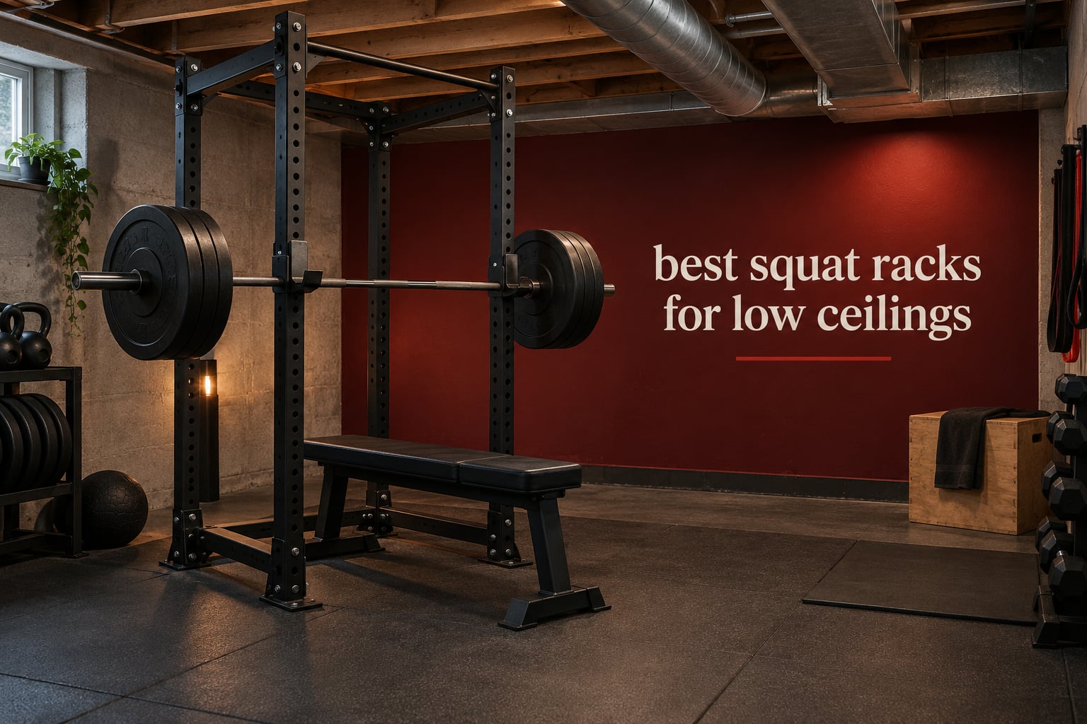best squat racks for low ceilings