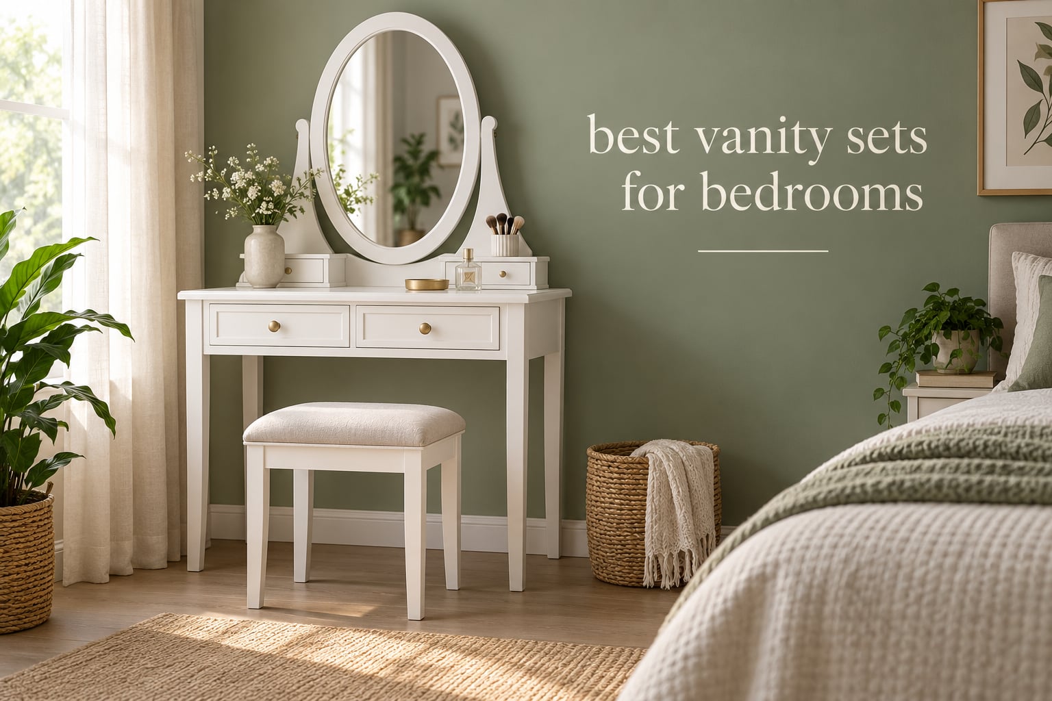 best vanity sets for bedrooms