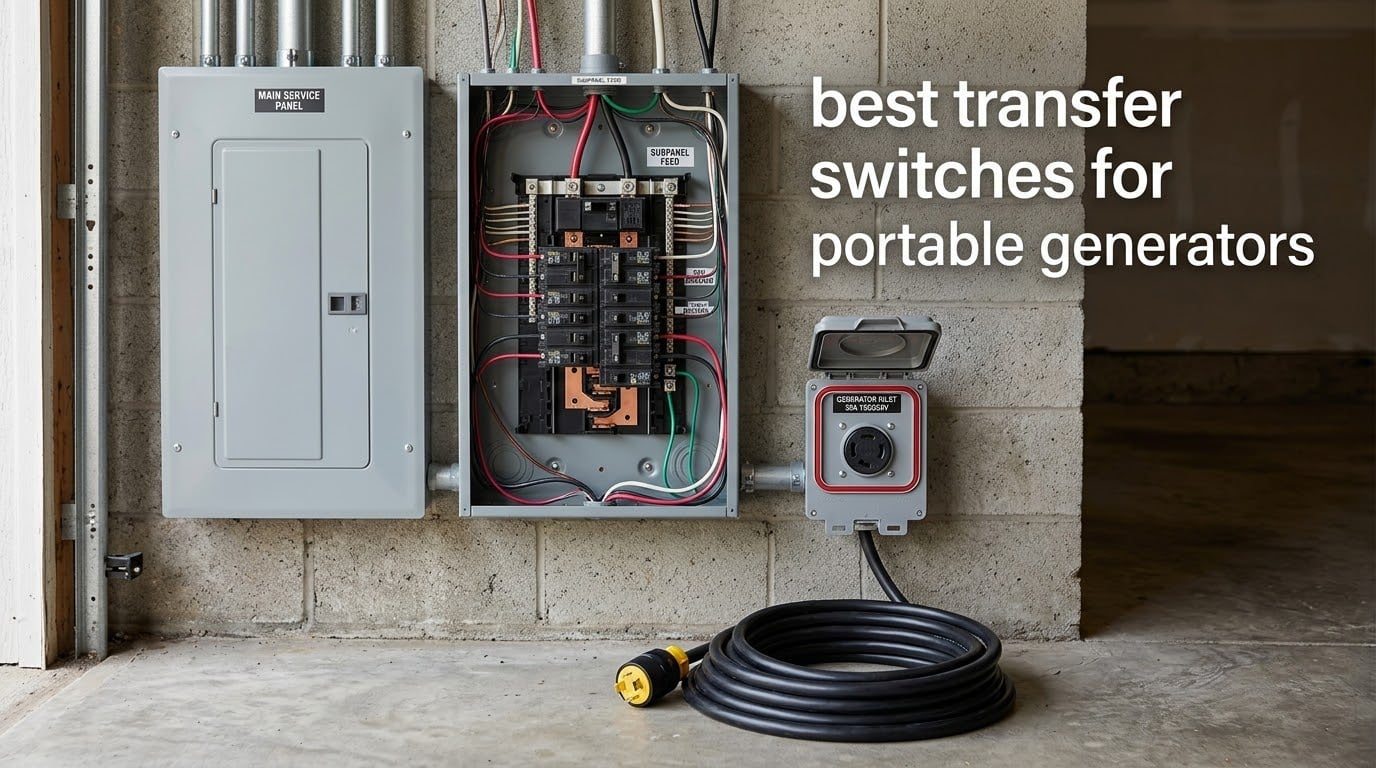 best transfer switches for portable generators