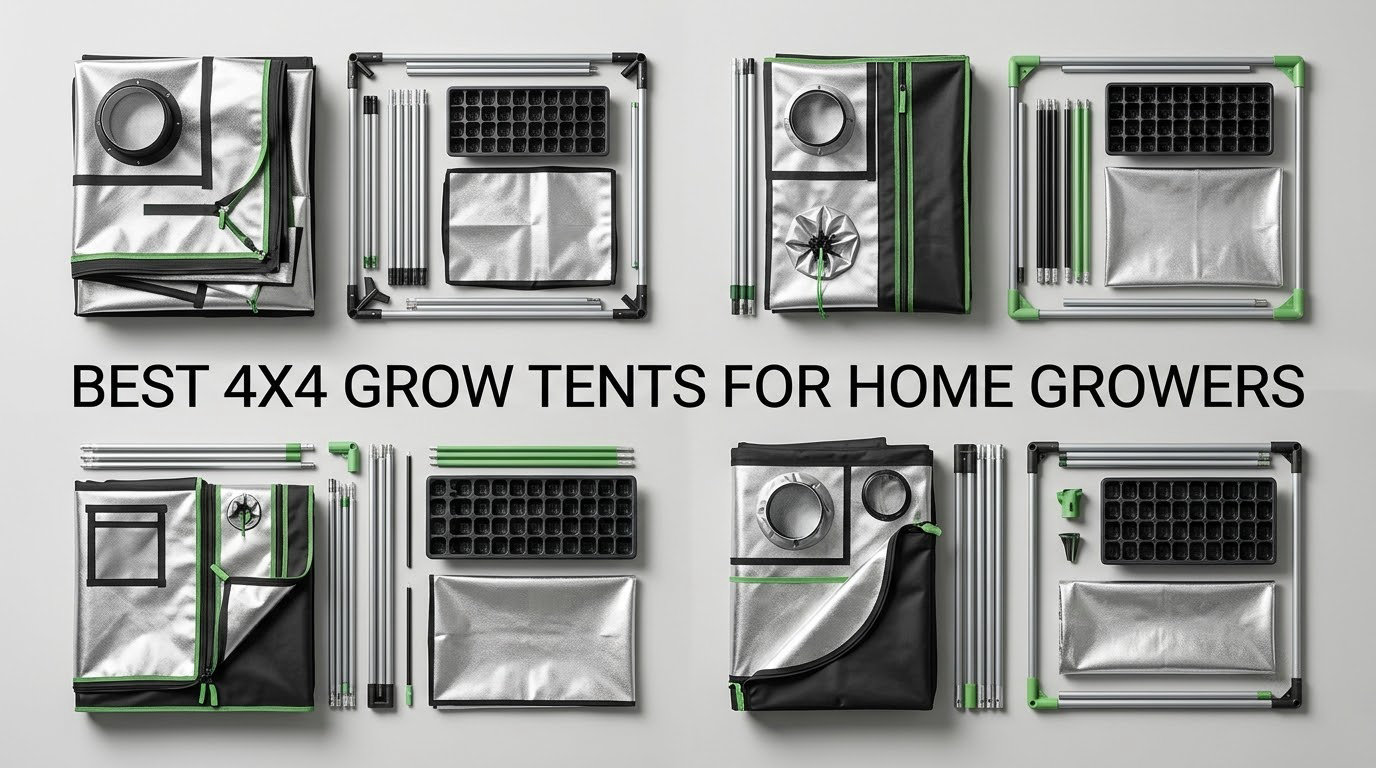 best 4x4 grow tents for home growers